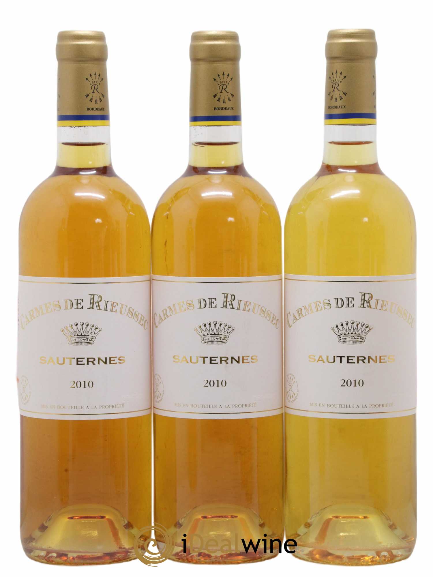 Carmes de Rieussec 2010 - Posten von 6 Flaschen - 1