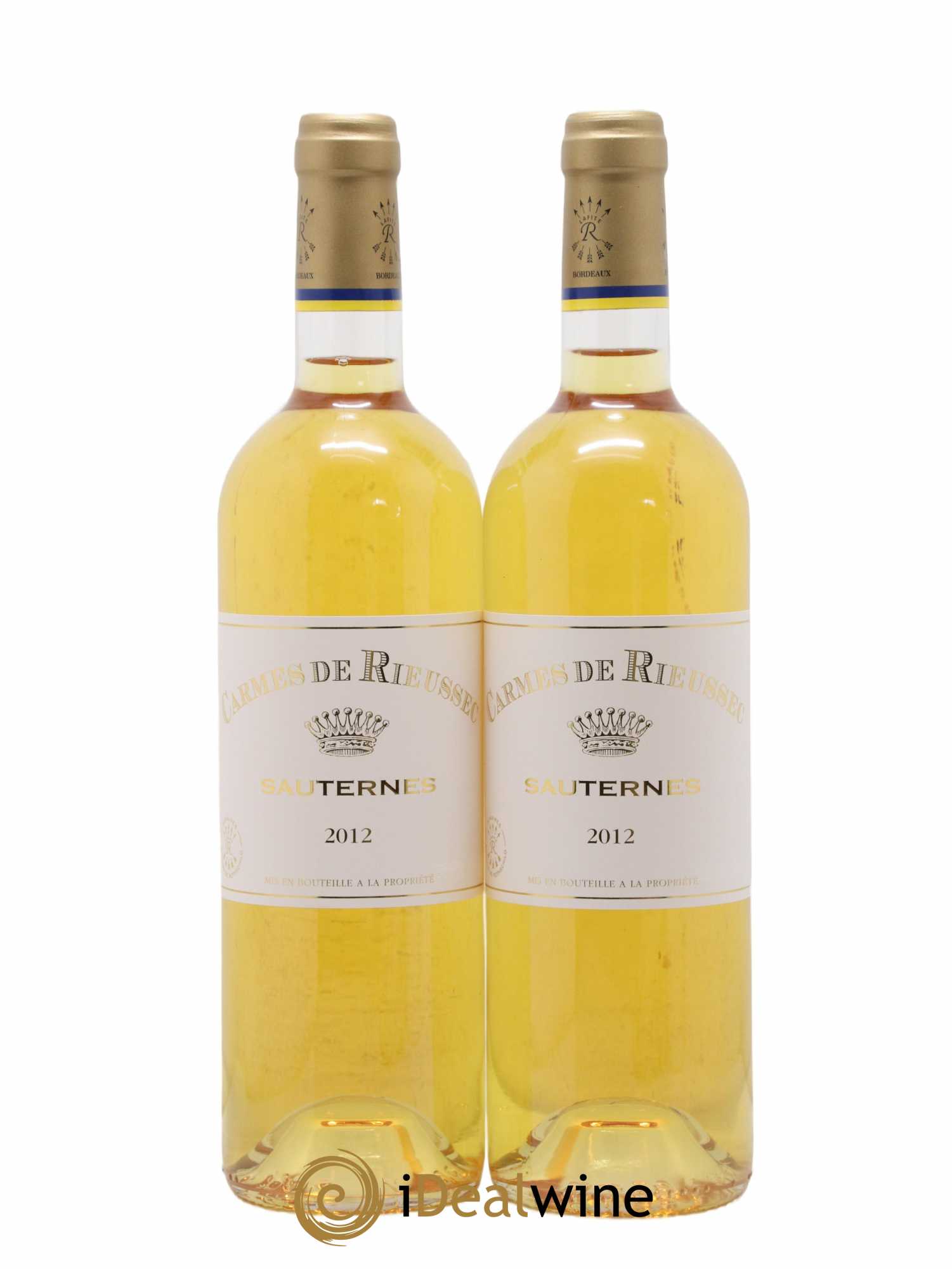 Carmes de Rieussec 2012 - Posten von 2 Flaschen - 0