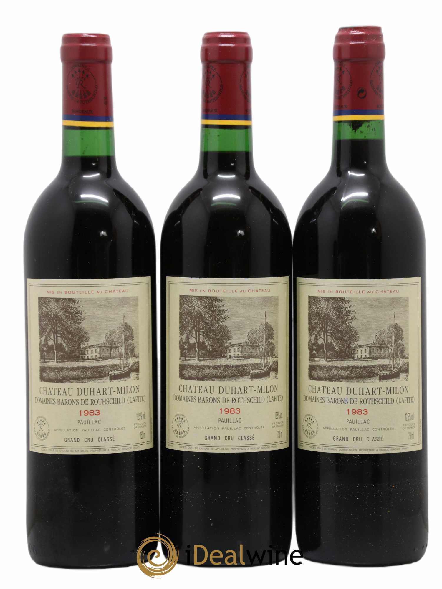 Château Duhart-Milon 4ème Grand Cru Classé 1983 - Lot de 12 bouteilles - 3