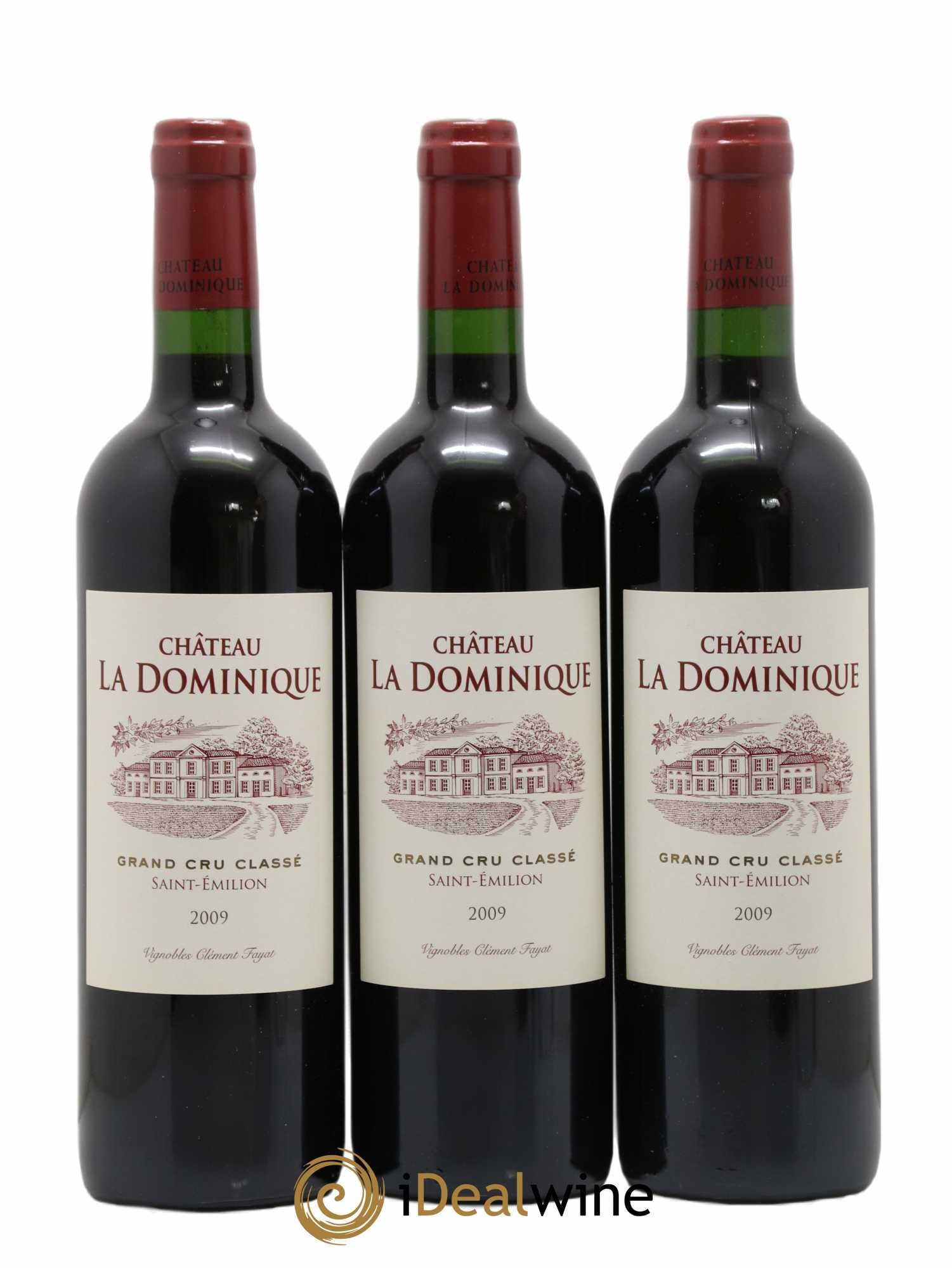 Château la Dominique Grand Cru Classé 2009 - Lot de 12 bouteilles - 3