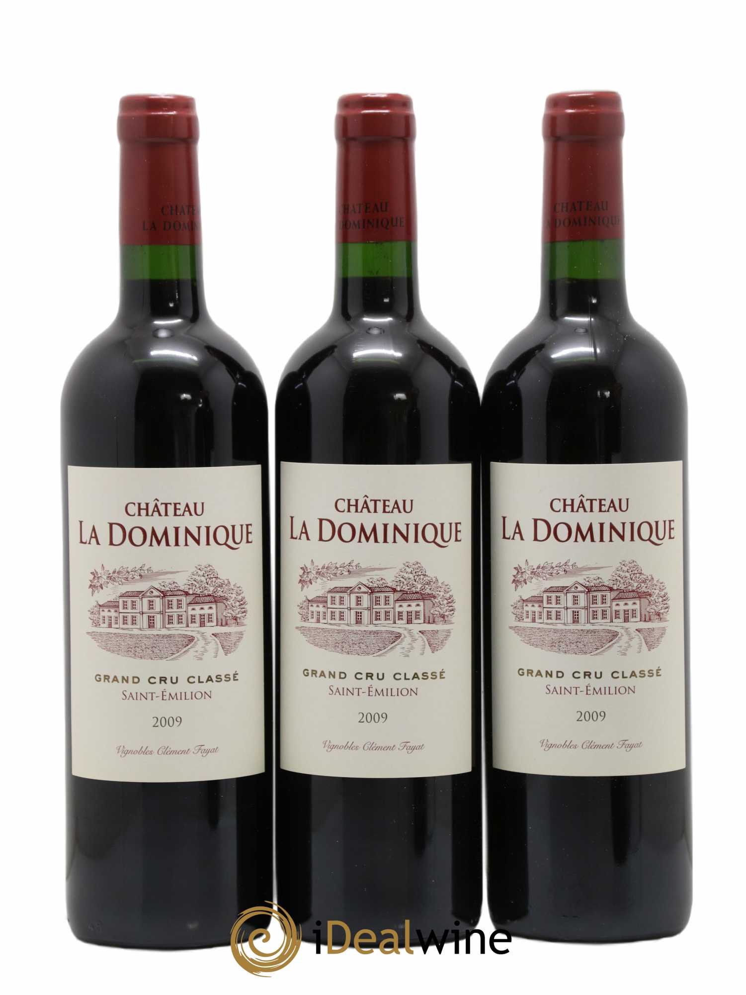 Château la Dominique Grand Cru Classé 2009 - Lot de 12 bouteilles - 4