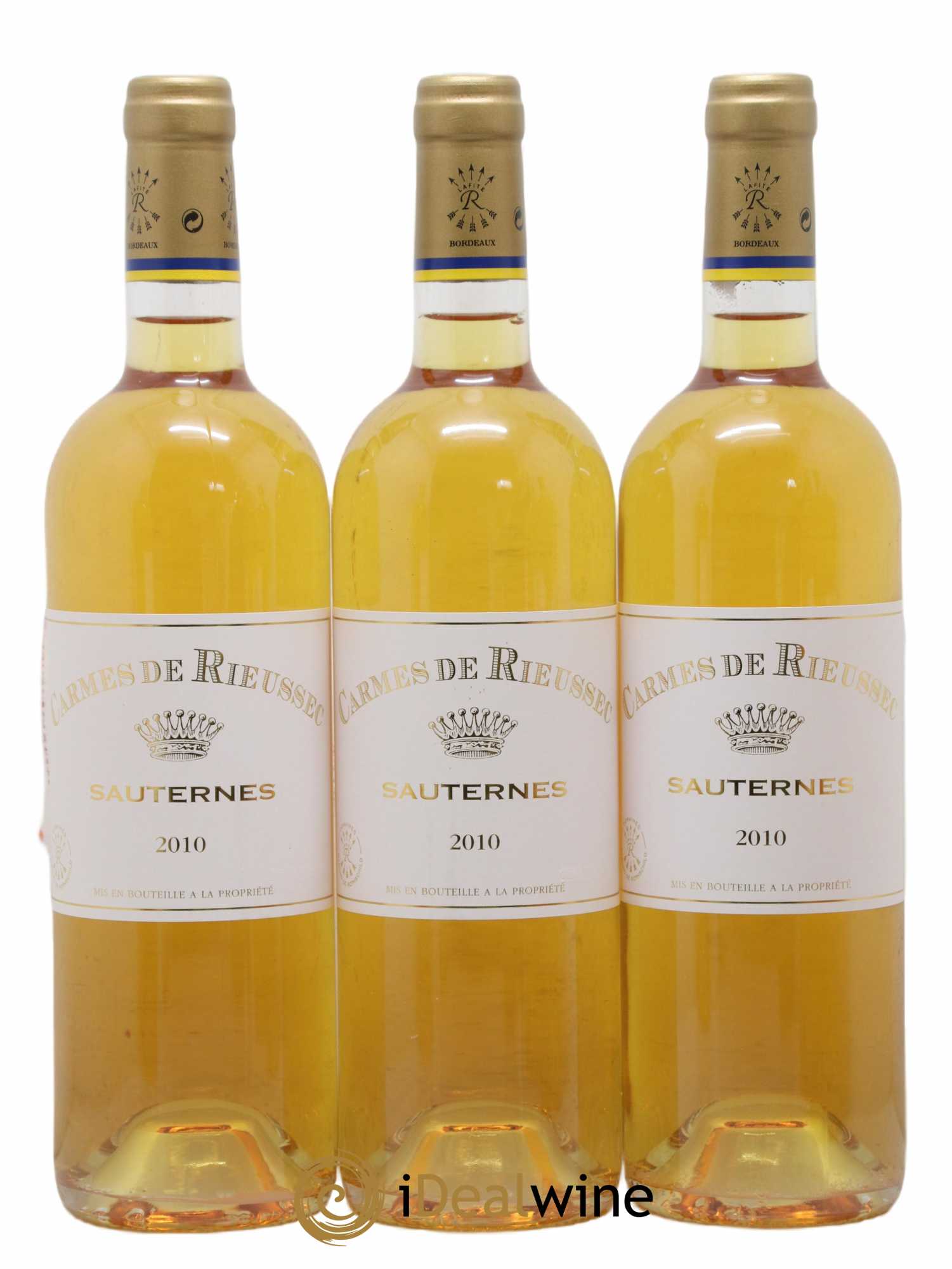 Carmes de Rieussec 2010 - Posten von 6 Flaschen - 1