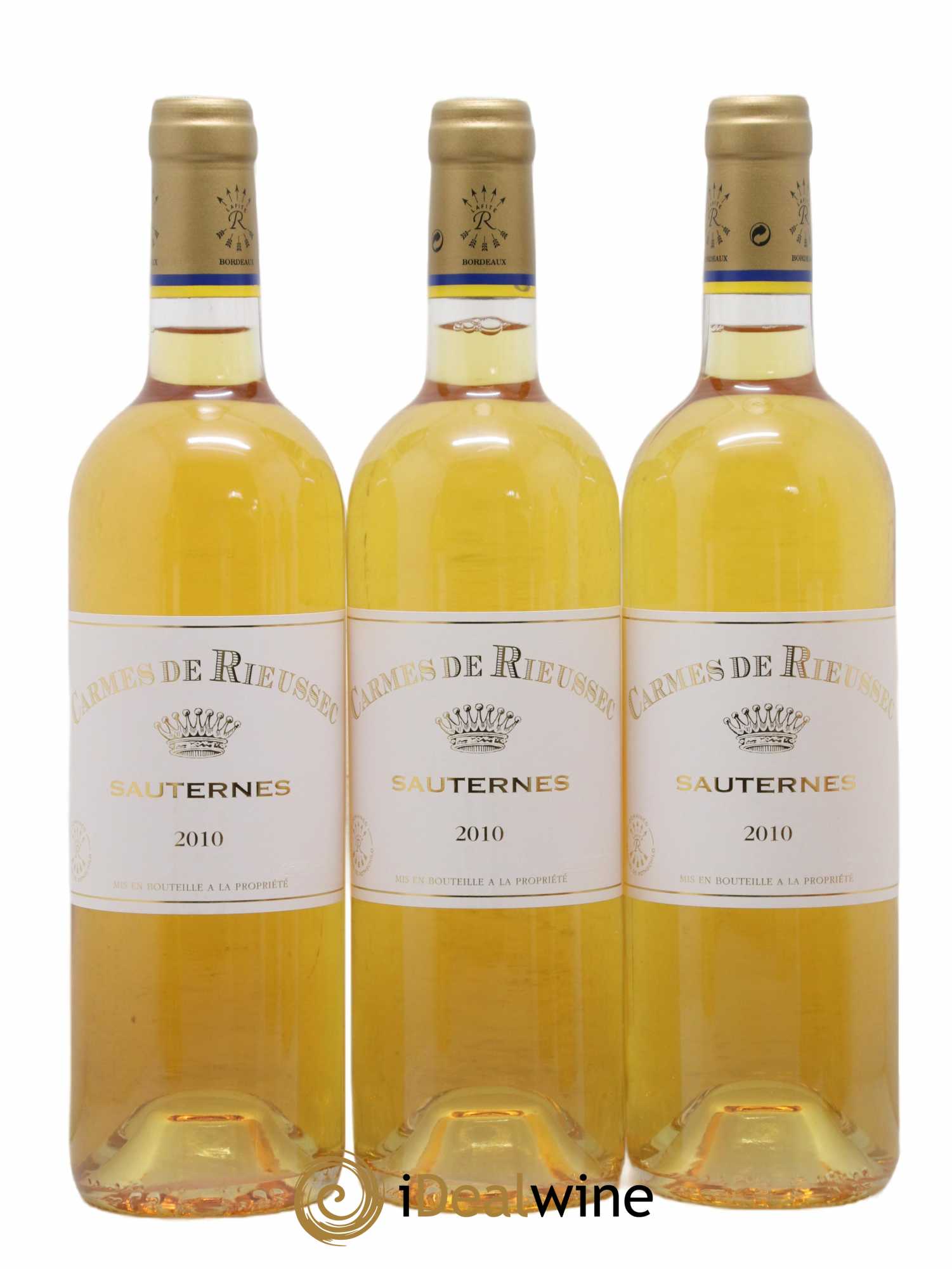 Carmes de Rieussec 2010 - Posten von 6 Flaschen - 1