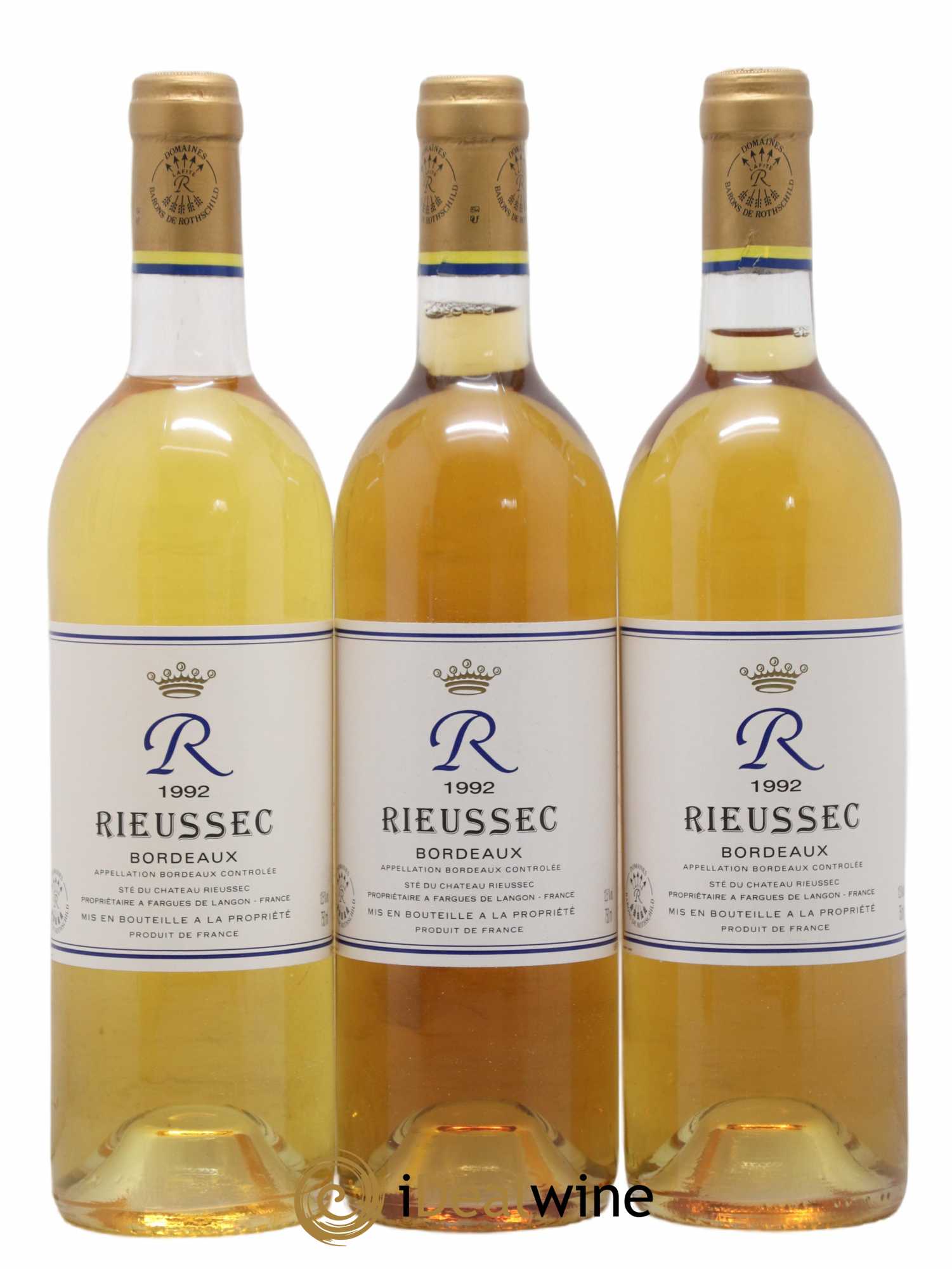 R de Rieussec 1992 - Lot of 12 bottles - 3