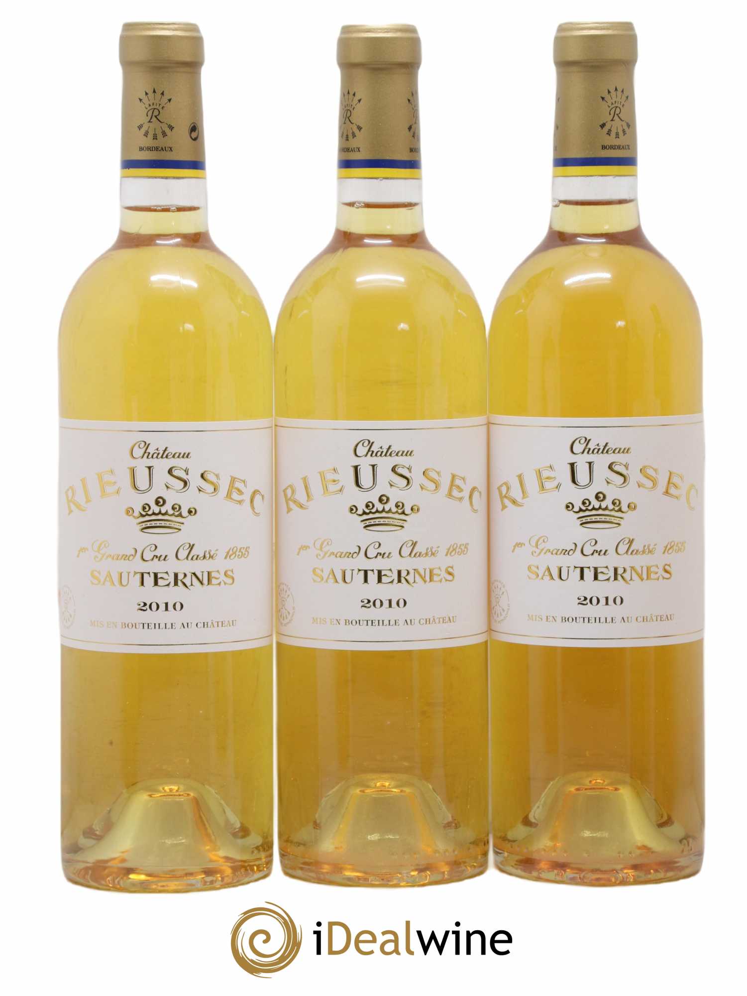 Château Rieussec 1er Grand Cru Classé 2010 - Lotto di 6 bottiglie - 1