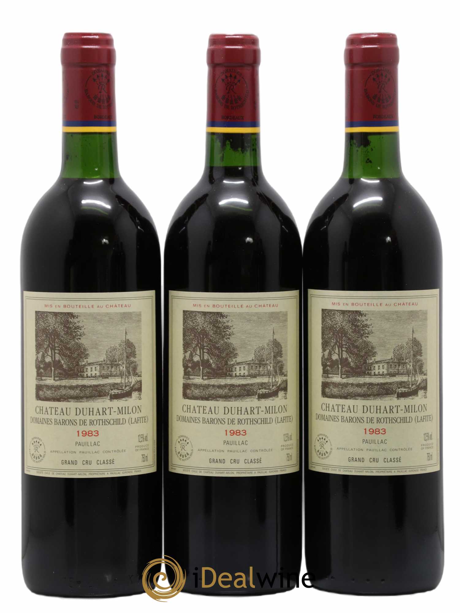 Château Duhart-Milon 4ème Grand Cru Classé 1983 - Lot de 12 bouteilles - 2