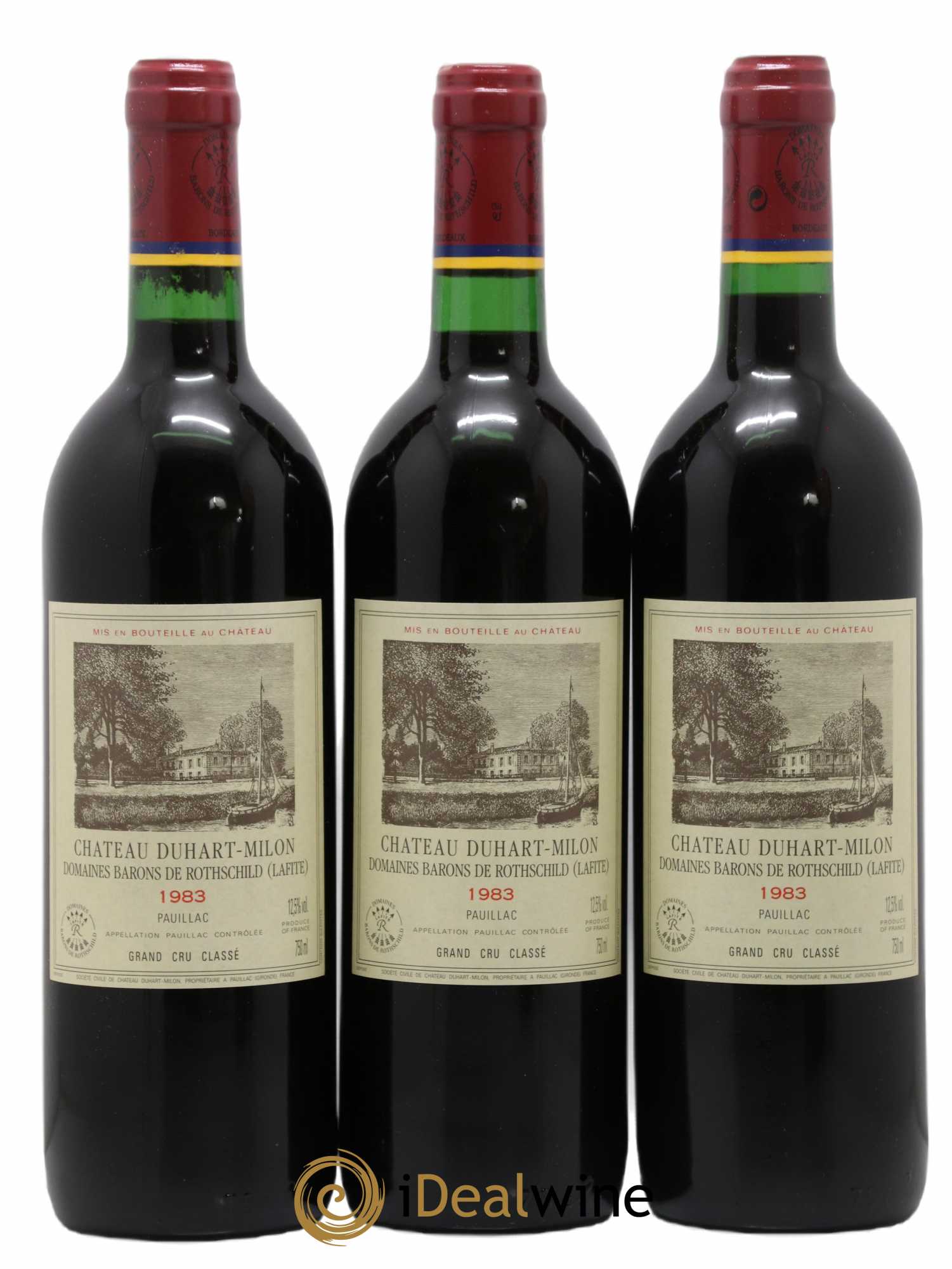 Château Duhart-Milon 4ème Grand Cru Classé 1983 - Lot de 12 bouteilles - 3