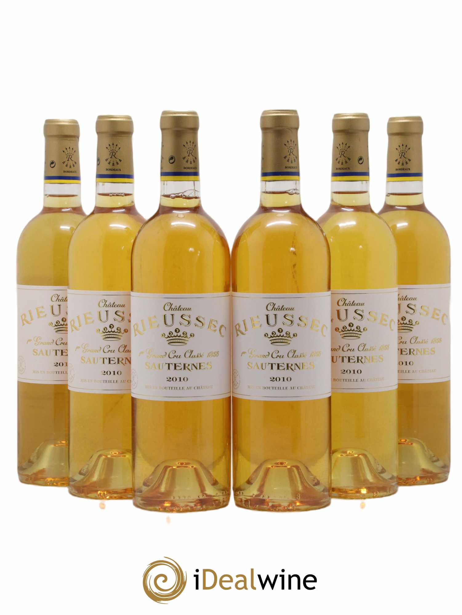 Château Rieussec 1er Grand Cru Classé 2010 - Lotto di 6 bottiglie - 0