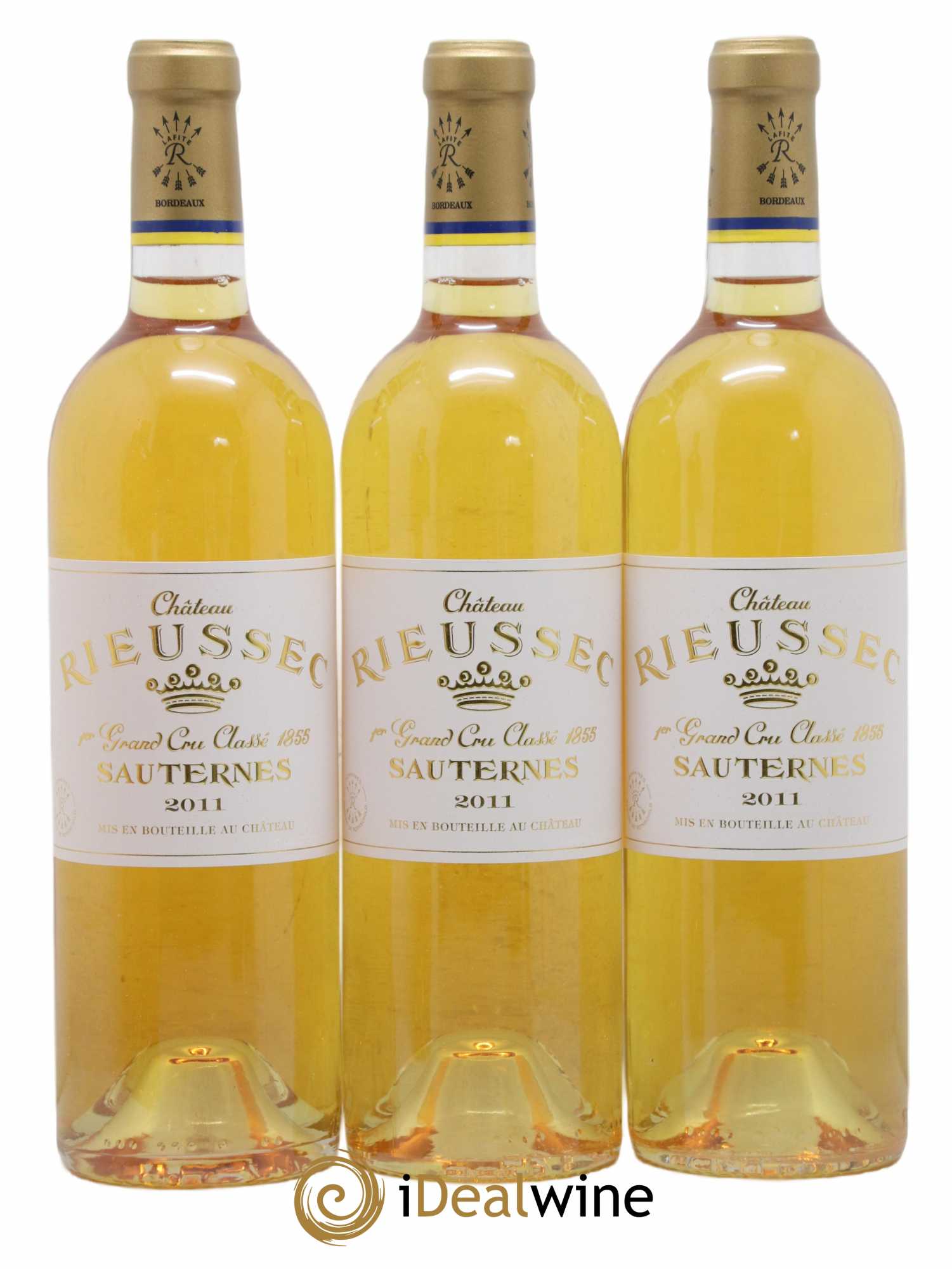 Château Rieussec 1er Grand Cru Classé 2011 - Posten von 6 Flaschen - 2