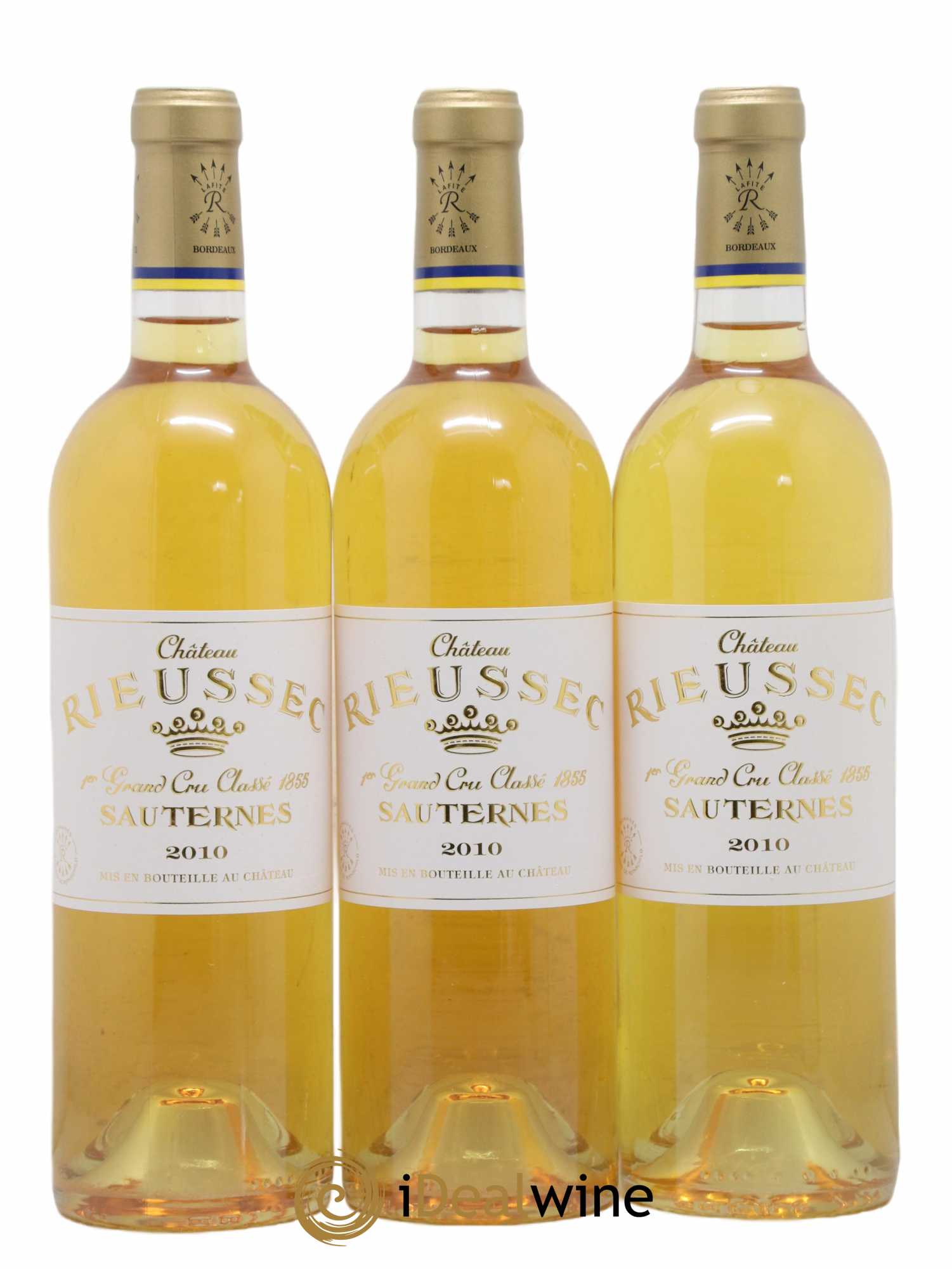 Château Rieussec 1er Grand Cru Classé 2010 - Lotto di 6 bottiglie - 1