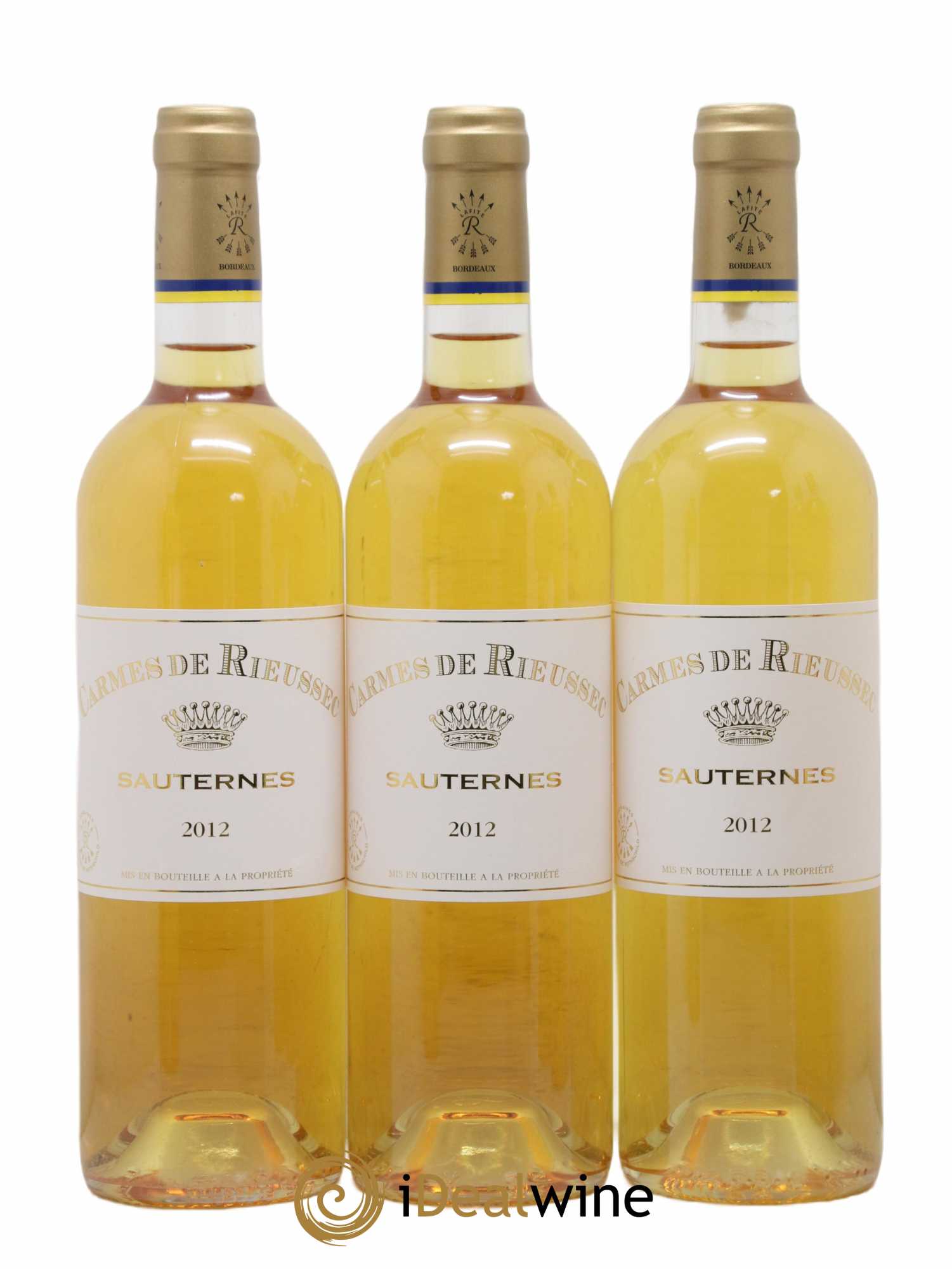 Carmes de Rieussec 2012 - Lotto di 6 bottiglie - 1