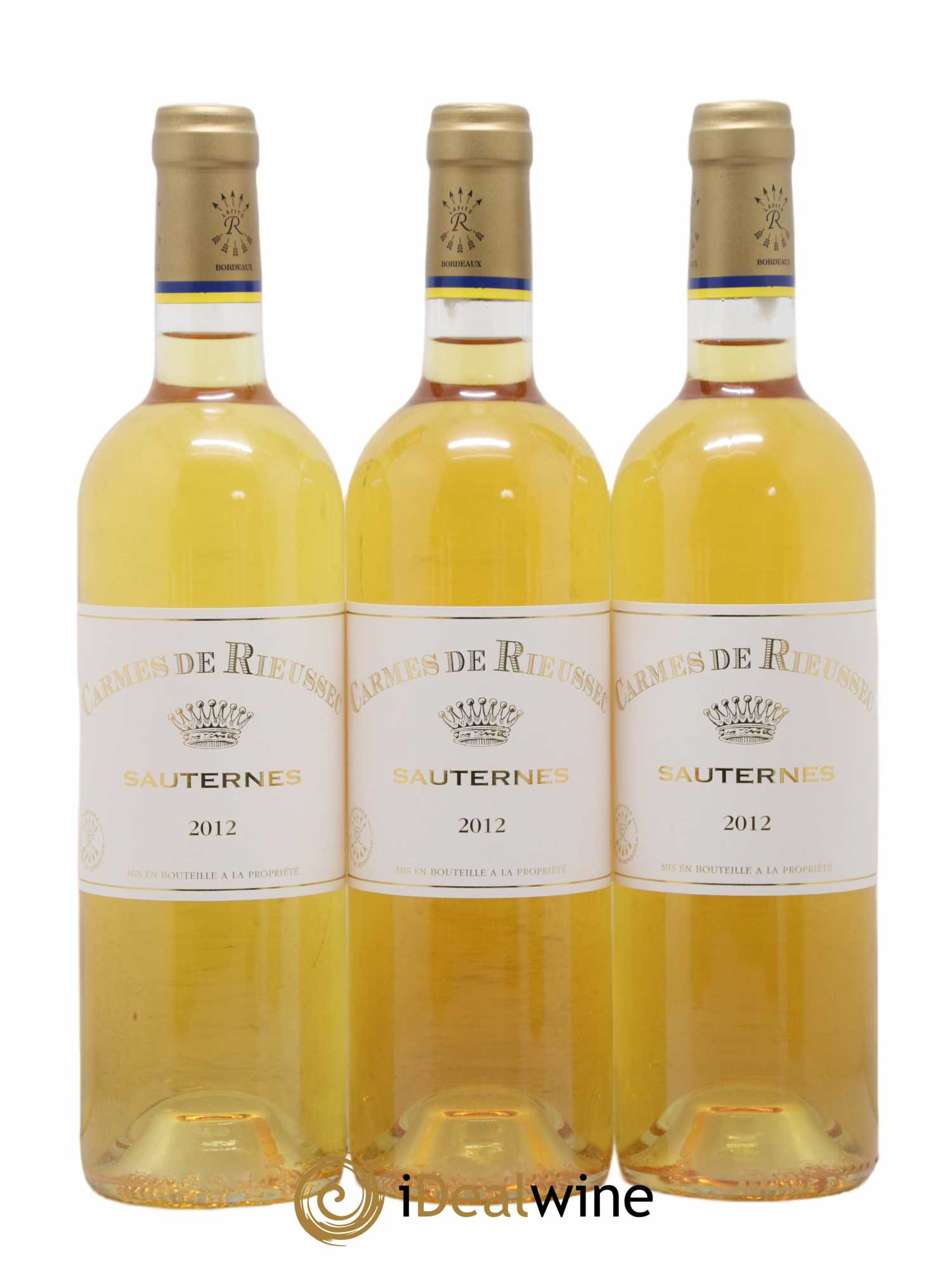 Carmes de Rieussec 2012 - Lotto di 6 bottiglie - 2