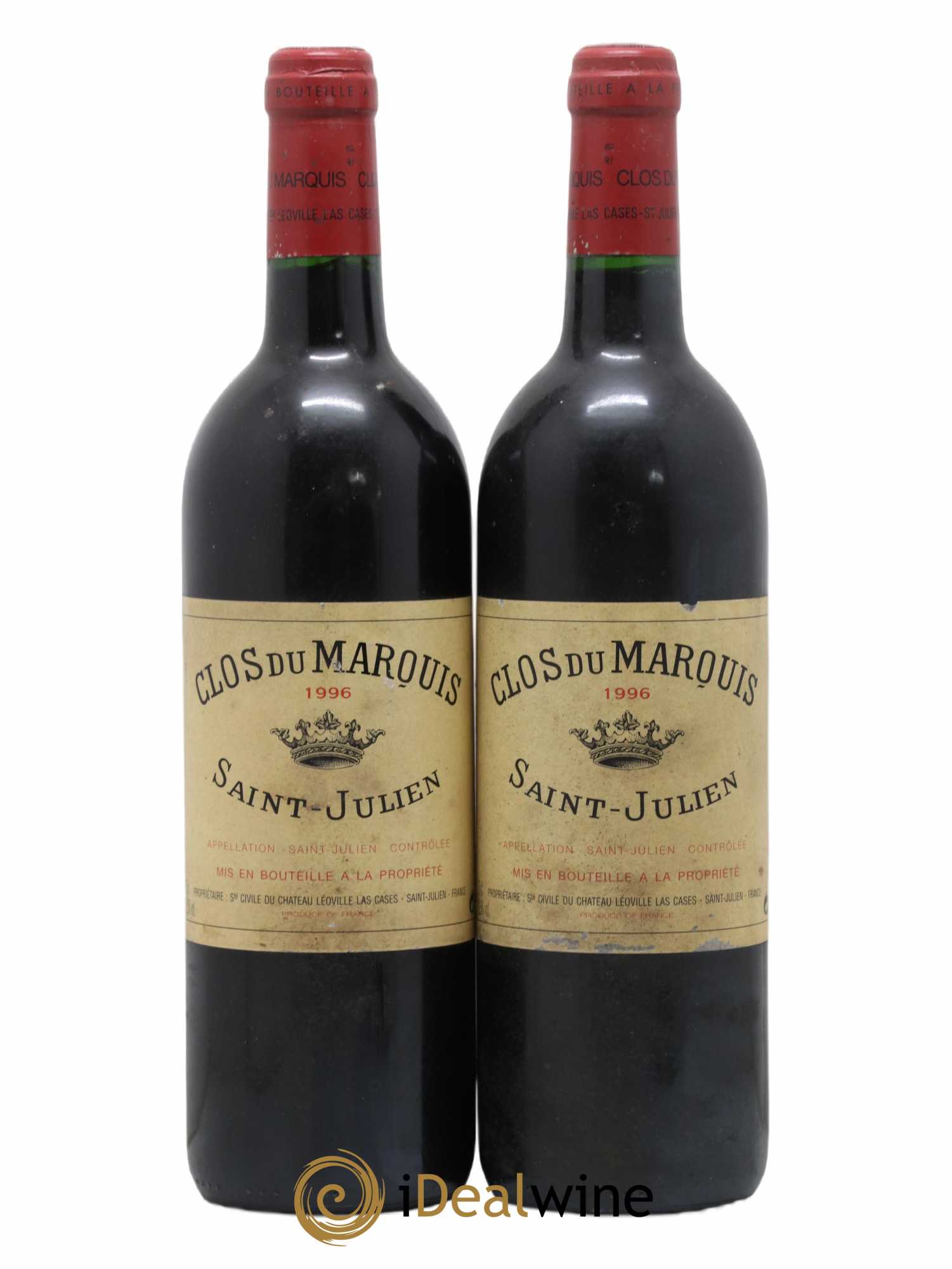 Clos du Marquis 1996 - Lot de 2 bouteilles - 0