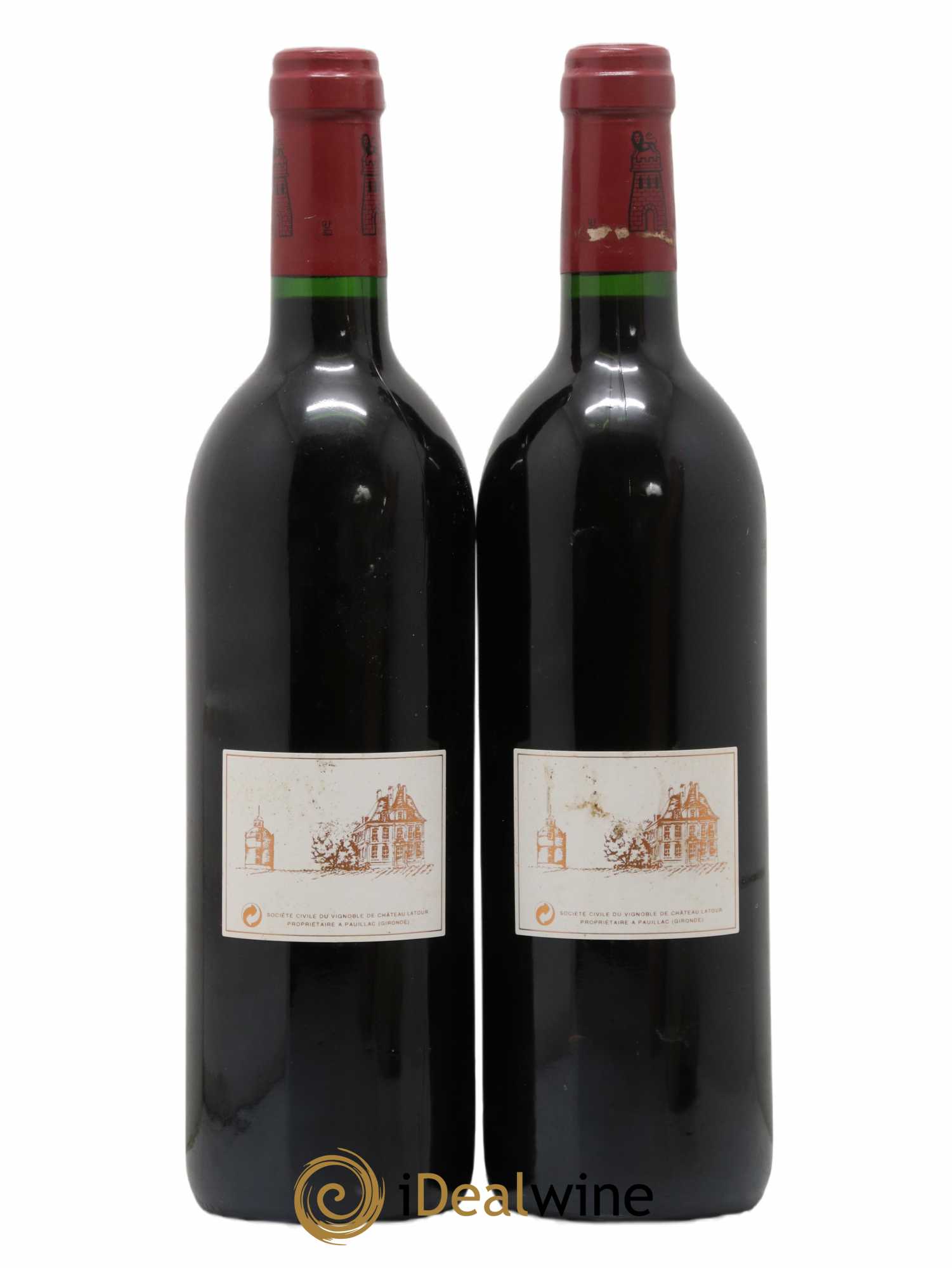 Château Latour 1er Grand Cru Classé 1994 - Lot de 2 bouteilles - 1