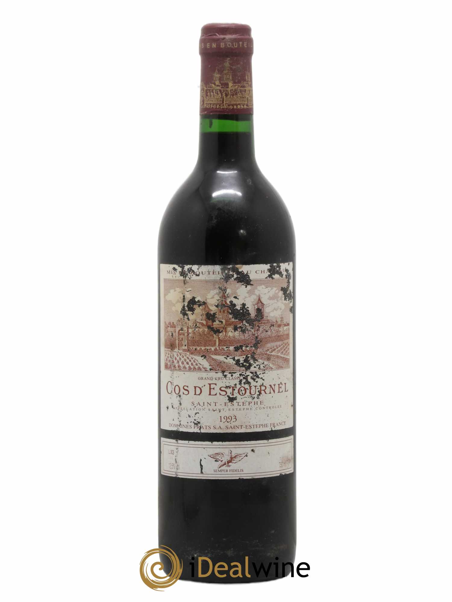 Cos d'Estournel 2ème Grand Cru Classé 1993 - Lot de 1 bouteille - 0