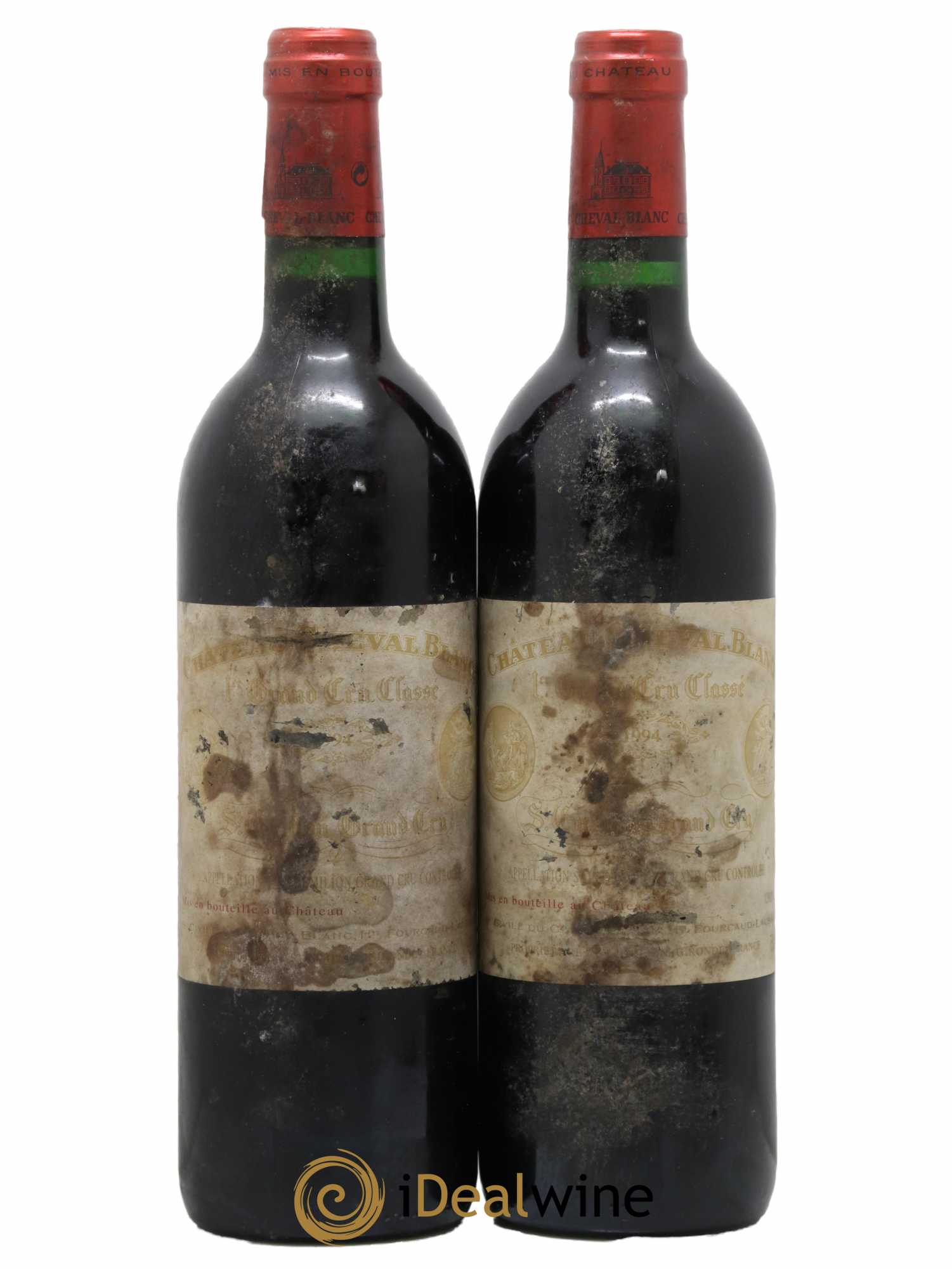 Château Cheval Blanc 1er Grand Cru Classé A 1994 - Lot de 2 bouteilles - 0