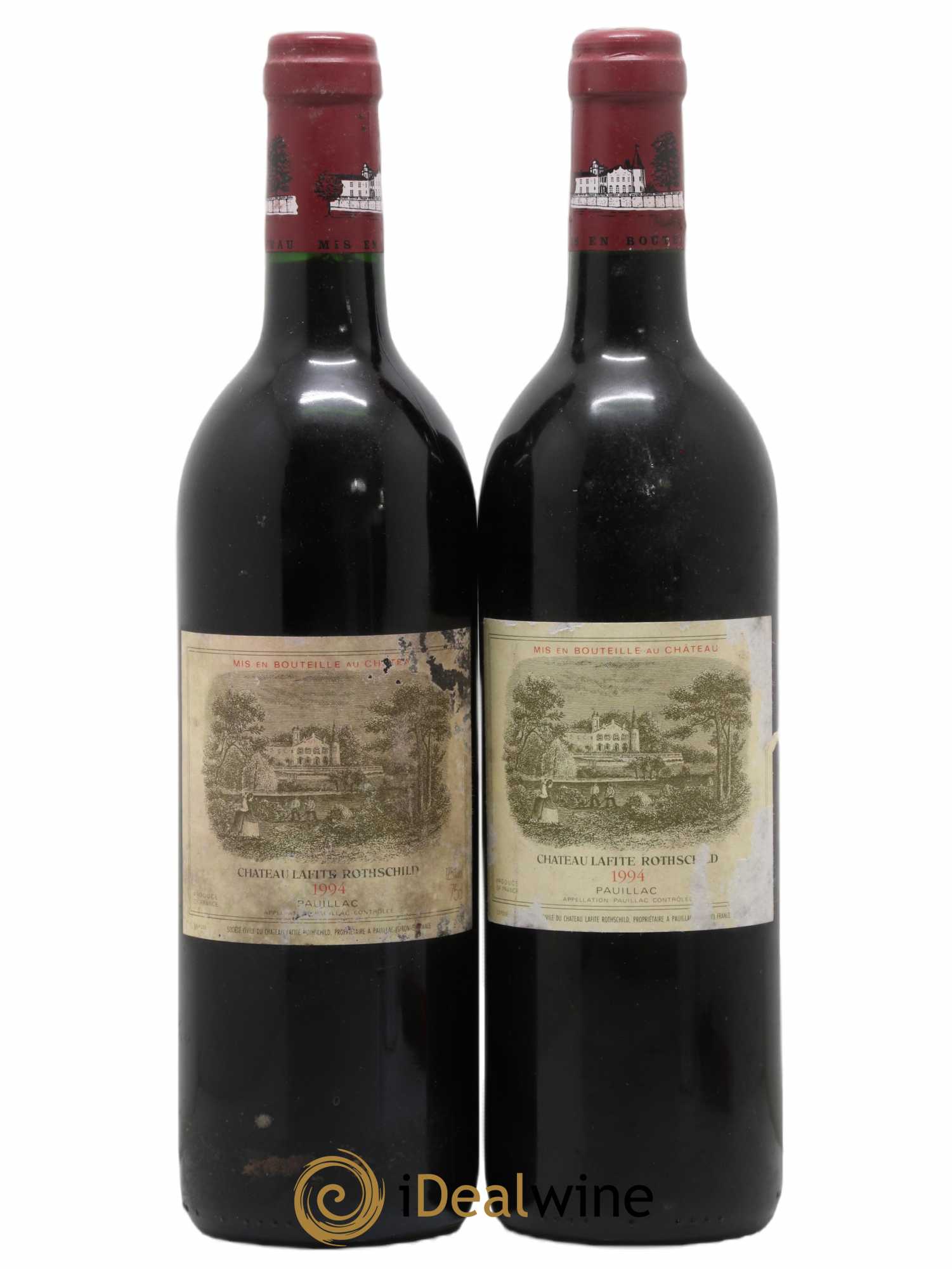 Château Lafite Rothschild 1er Grand Cru Classé 1994 - Lot of 2 bottles - 0