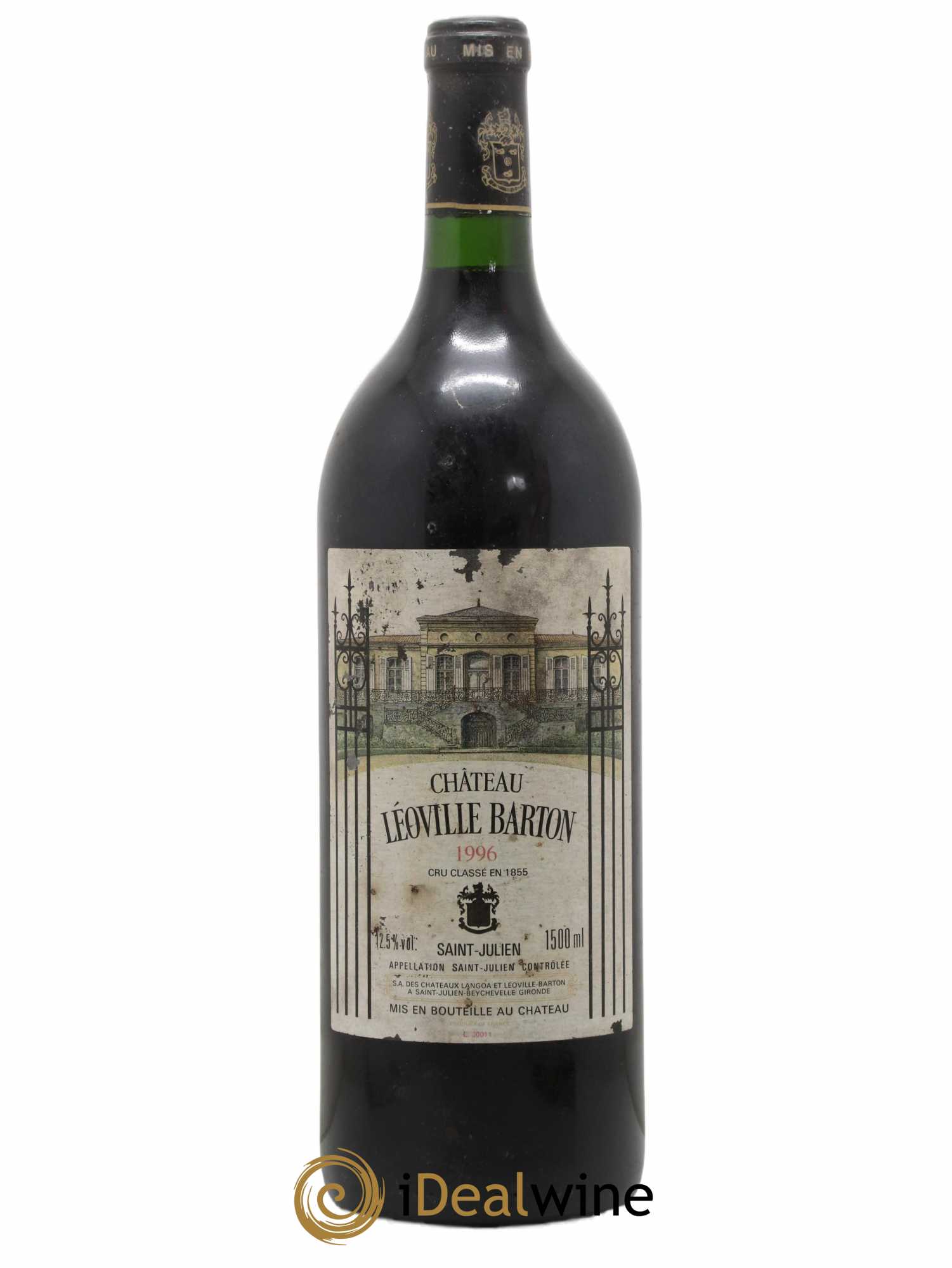 Château Léoville Barton 2ème Grand Cru Classé 1996 - Lot of 1 magnum - 0