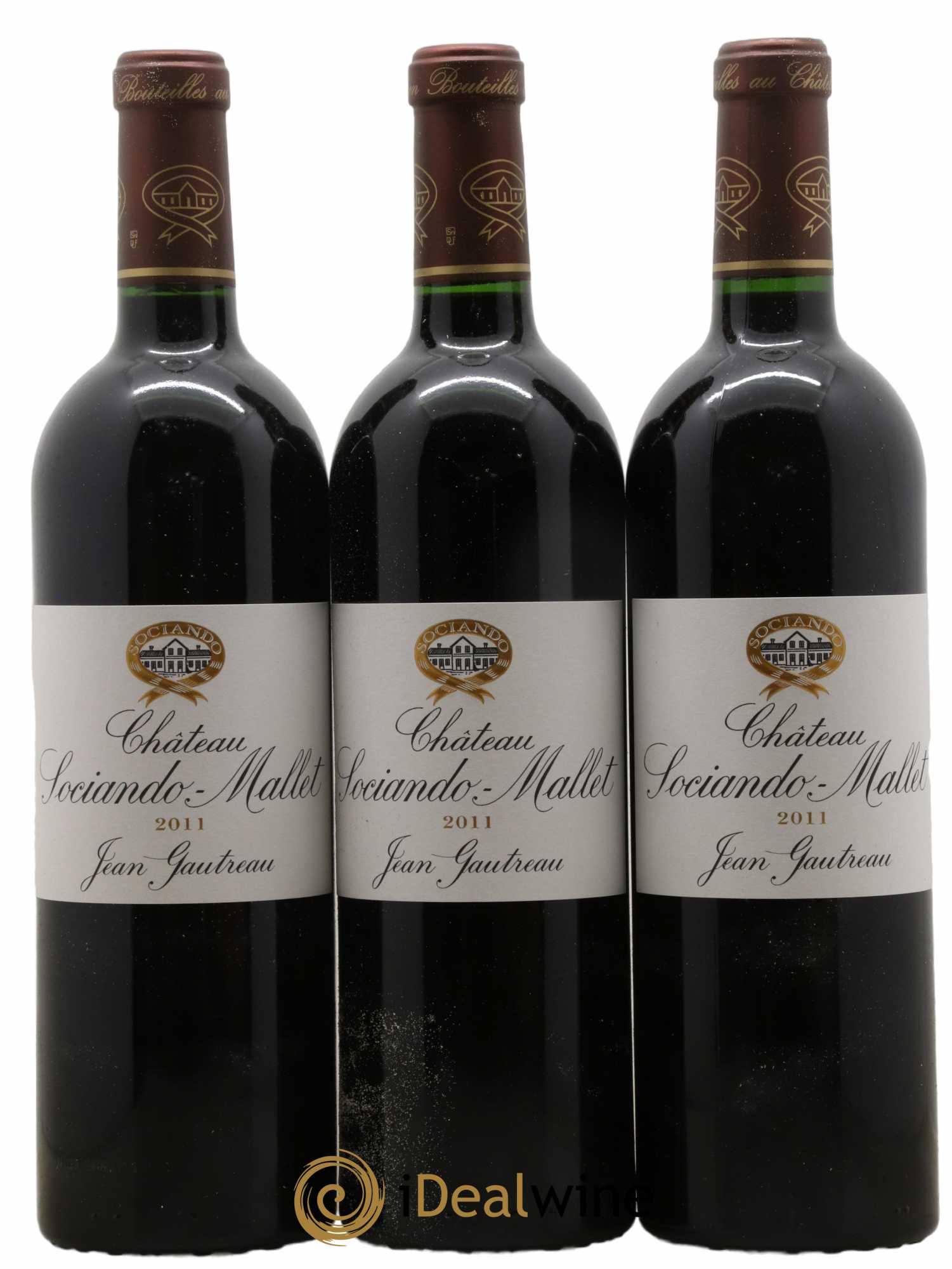Château Sociando Mallet 2011 - Lot de 12 bouteilles - 1