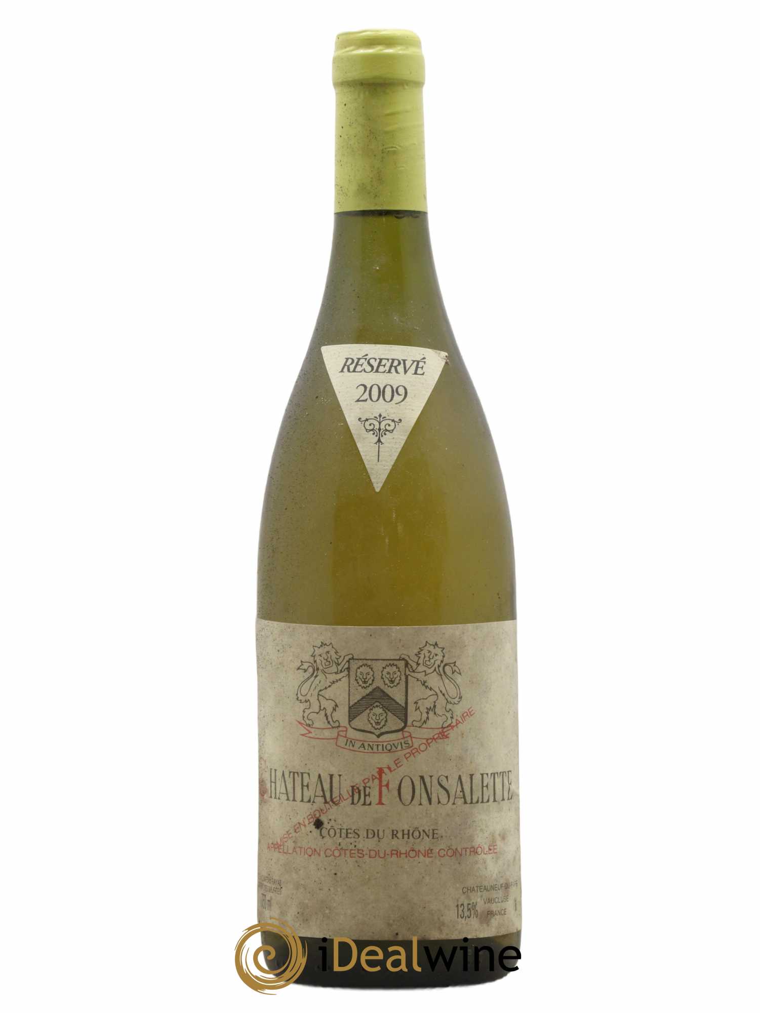 Côtes-du-Rhône Château de Fonsalette Emmanuel Reynaud 2009 - Lot de 1 bouteille - 0