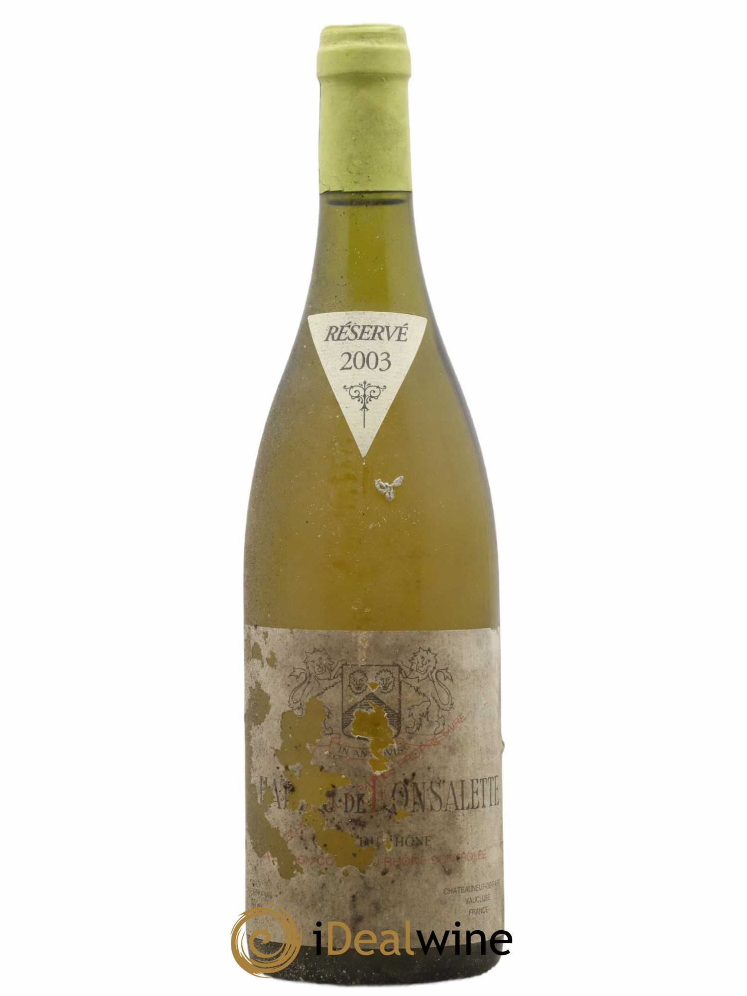 Côtes-du-Rhône Château de Fonsalette Emmanuel Reynaud 2003 - Lot de 1 bouteille - 0