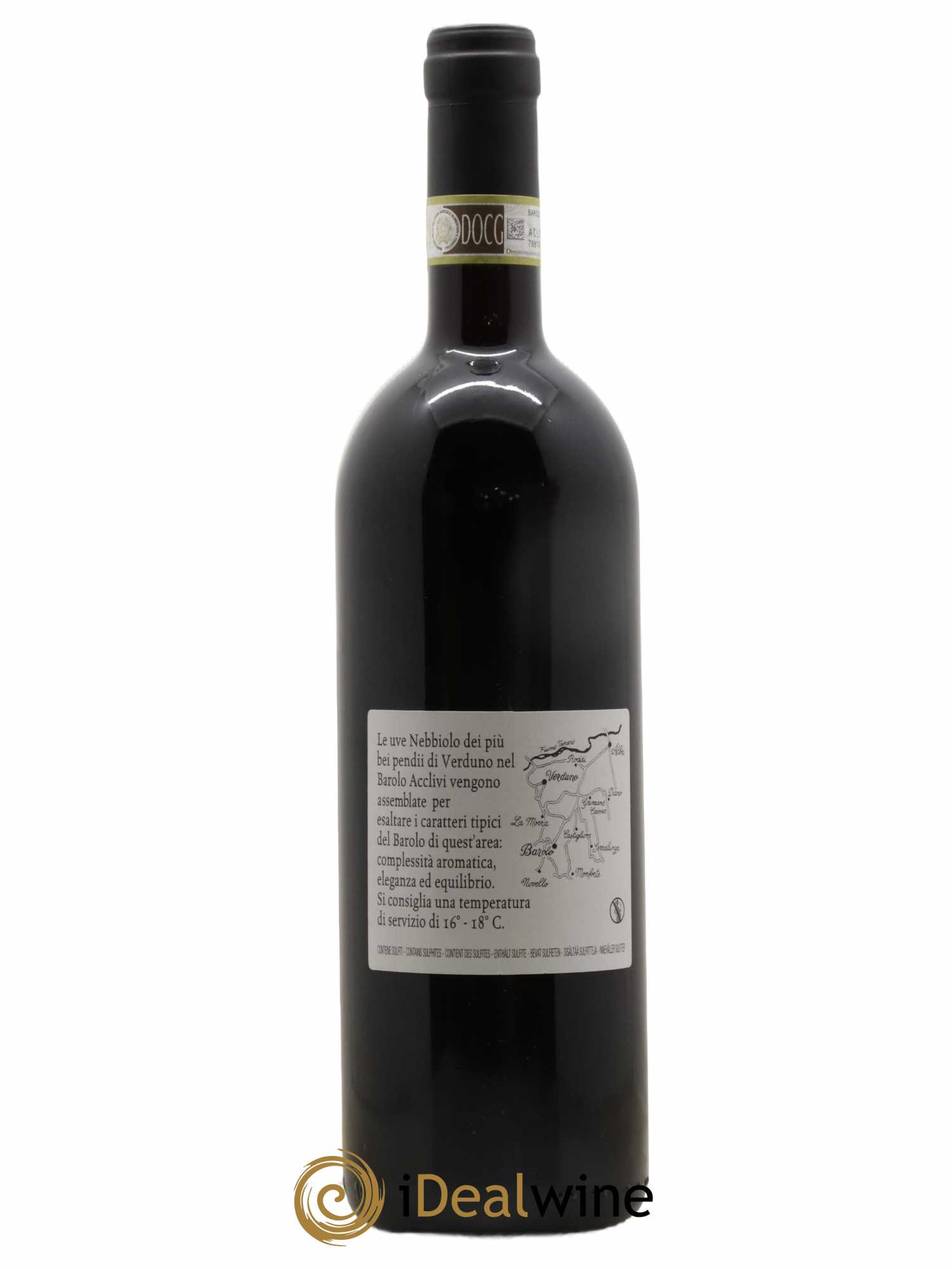 Barolo DOCG Acclivi Comm. Giovan Battista Burlotto 2018 - Lot de 1 bouteille - 1