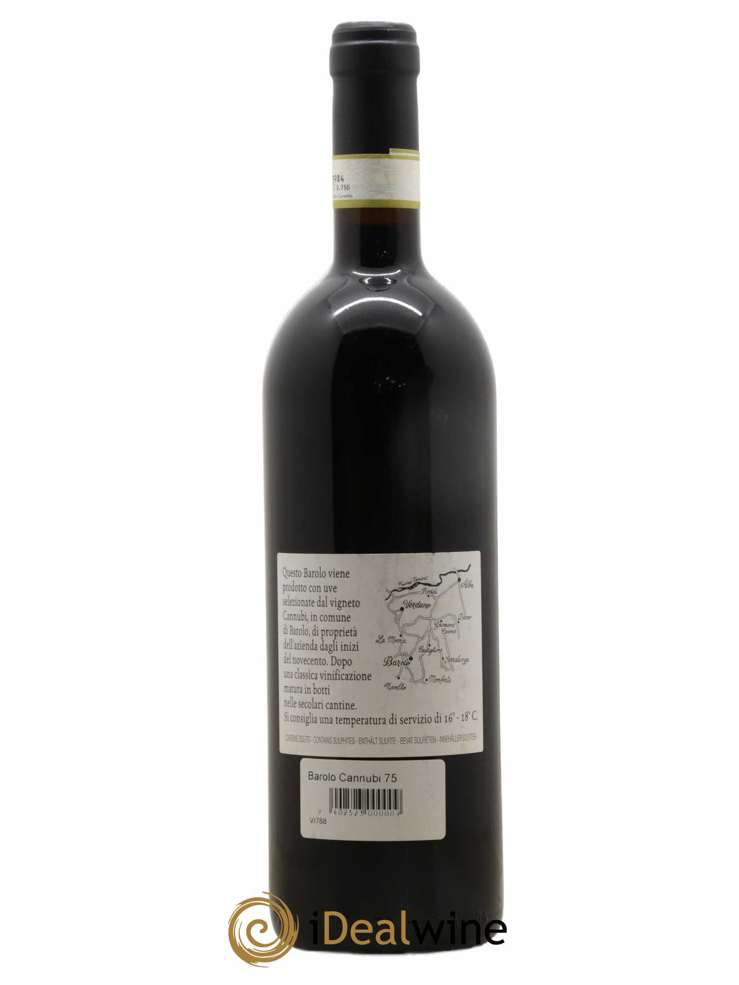 Barolo DOCG Cannubi Comm. Giovan Battista Burlotto 2009 - Lot de 1 bouteille - 1
