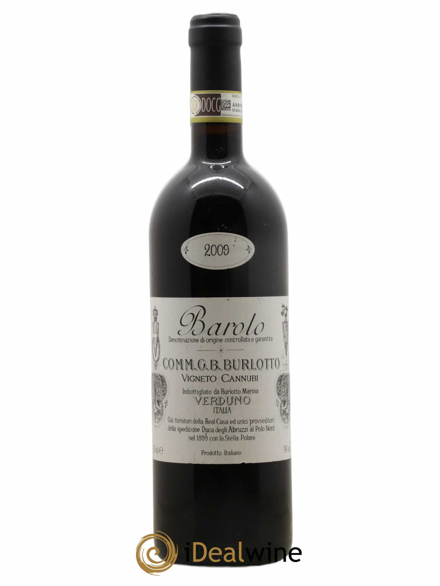 Barolo DOCG Cannubi Comm. Giovan Battista Burlotto 2009 - Lot de 1 bouteille - 0