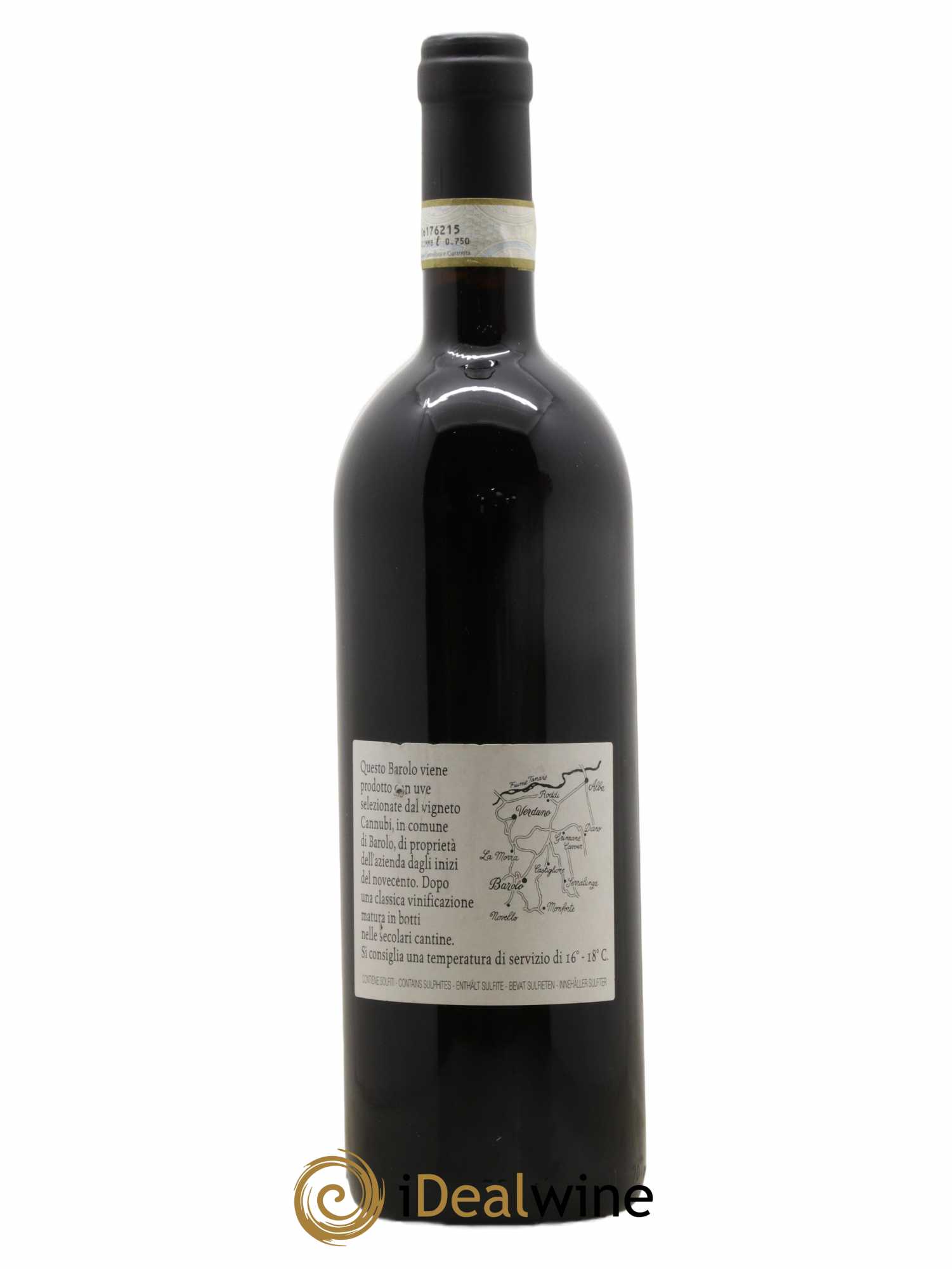 Barolo DOCG Cannubi Comm. Giovan Battista Burlotto 2010 - Lot de 1 bouteille - 1