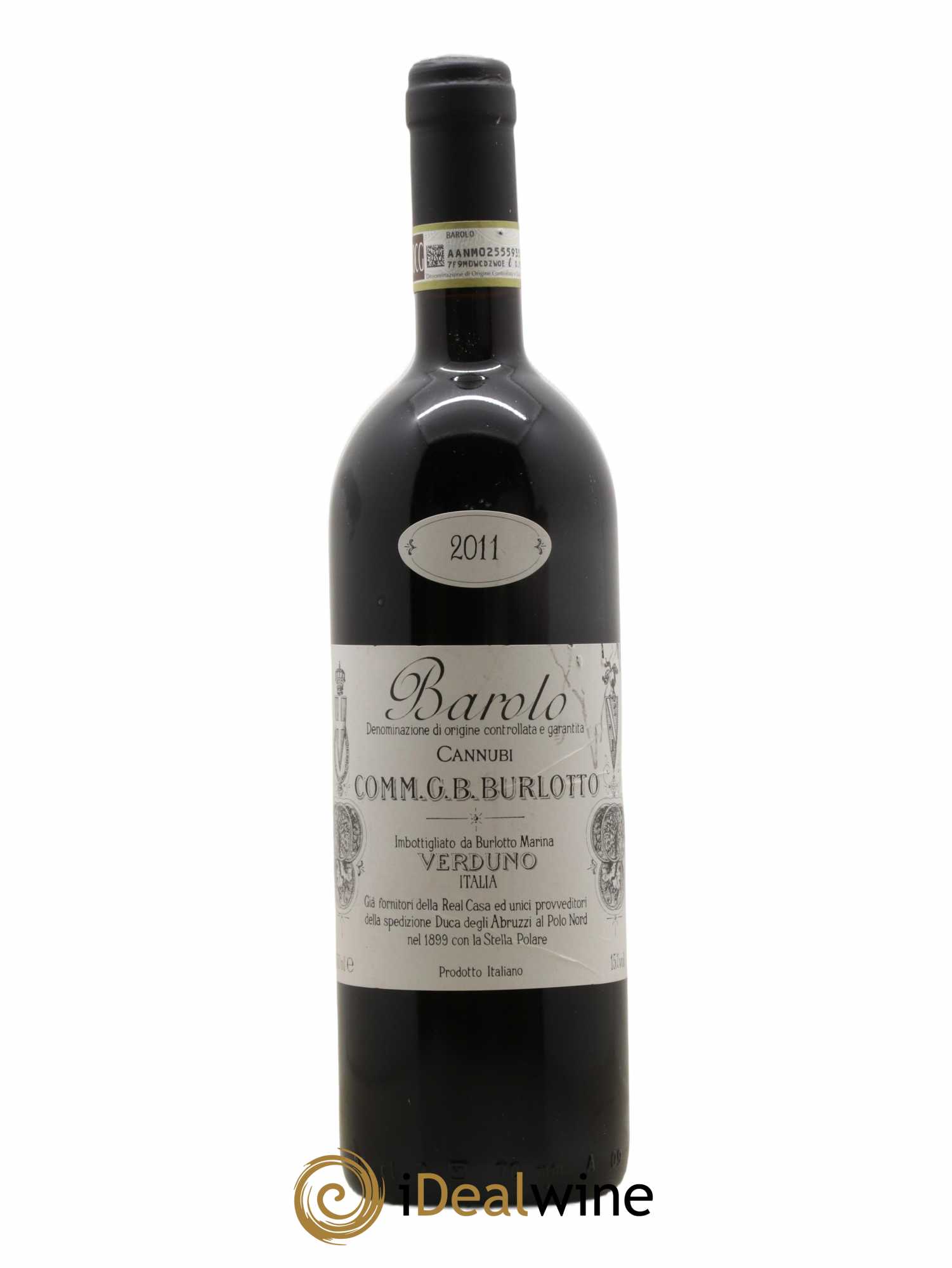 Barolo DOCG Cannubi Comm. Giovan Battista Burlotto 2011 - Lot de 1 bouteille - 0