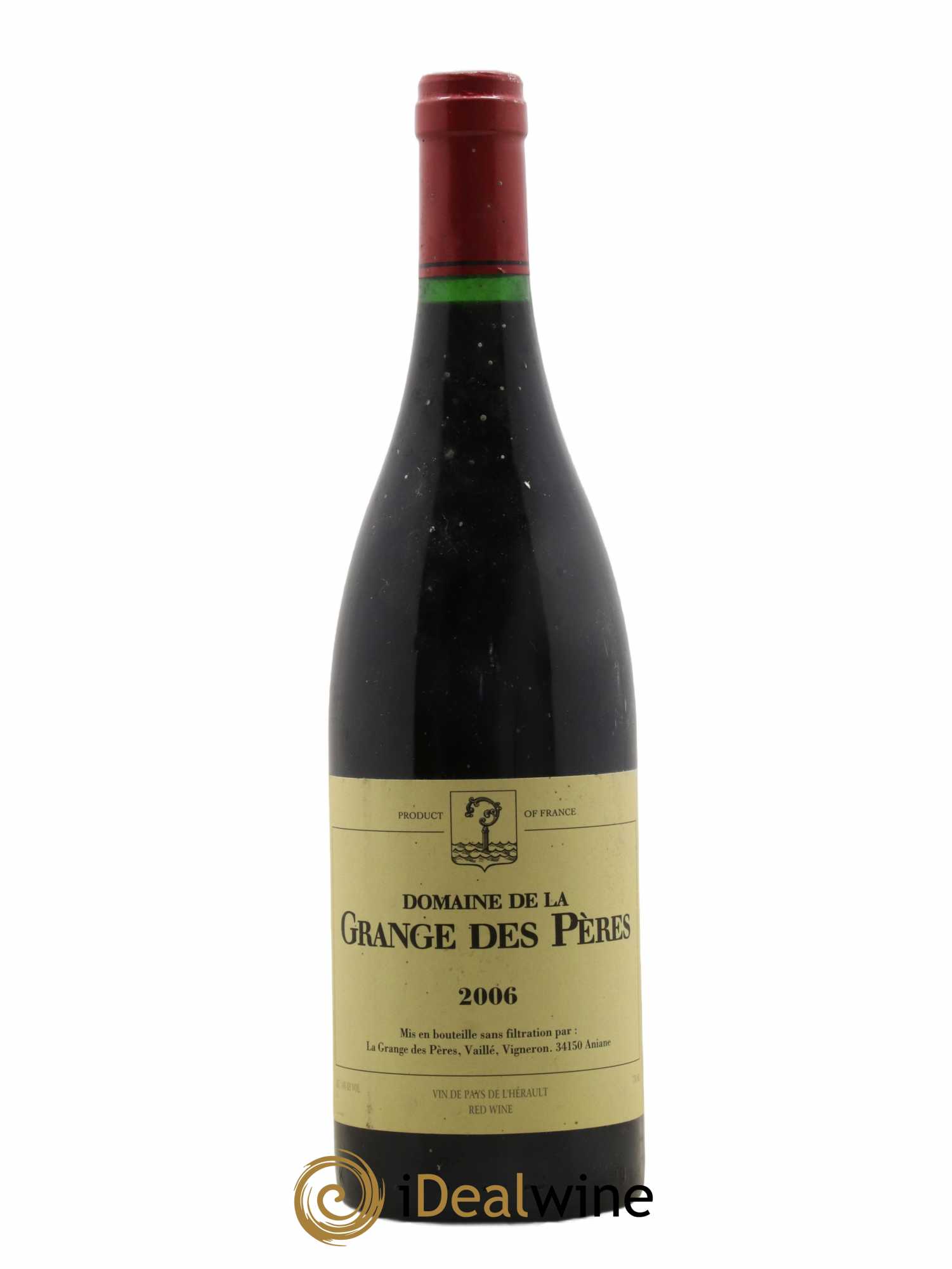 Pays d'Hérault Grange des Pères Laurent Vaillé 2006 - Lot de 1 bouteille - 0