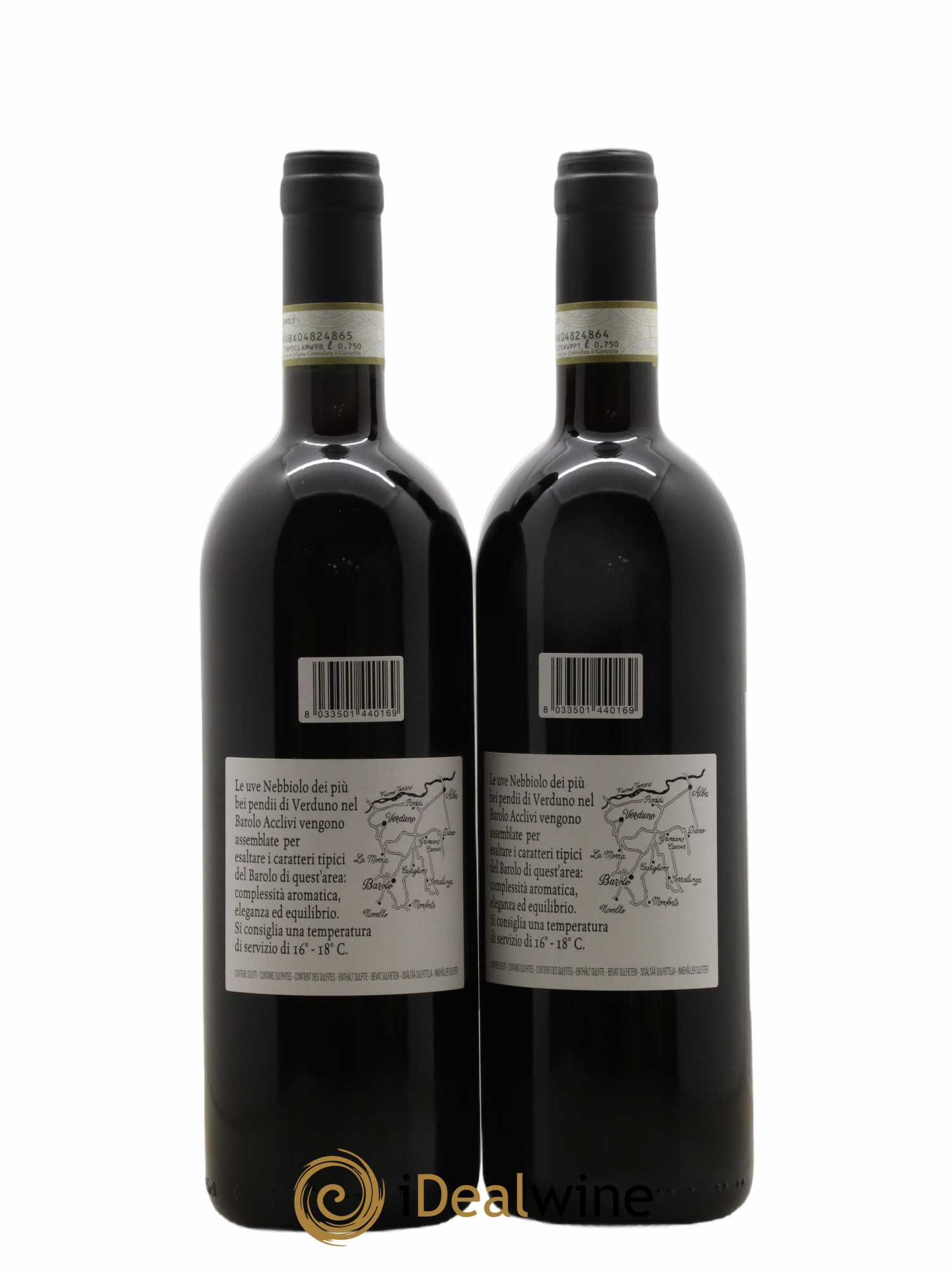 Barolo DOCG Acclivi Comm. Giovan Battista Burlotto 2019 - Lot de 2 bouteilles - 1