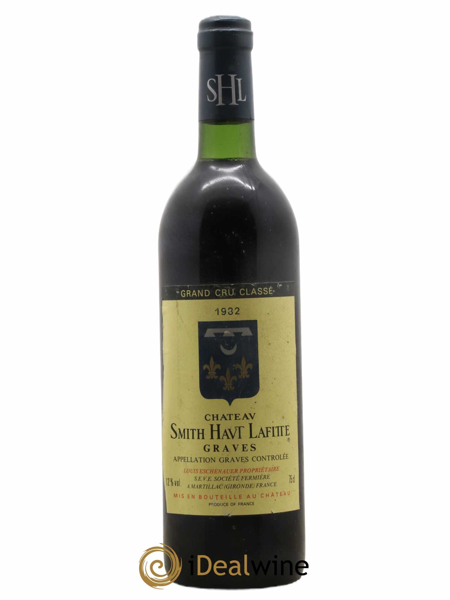 Château Smith Haut Lafitte Cru Classé de Graves 1982 - Lot de 1 bouteille - 0