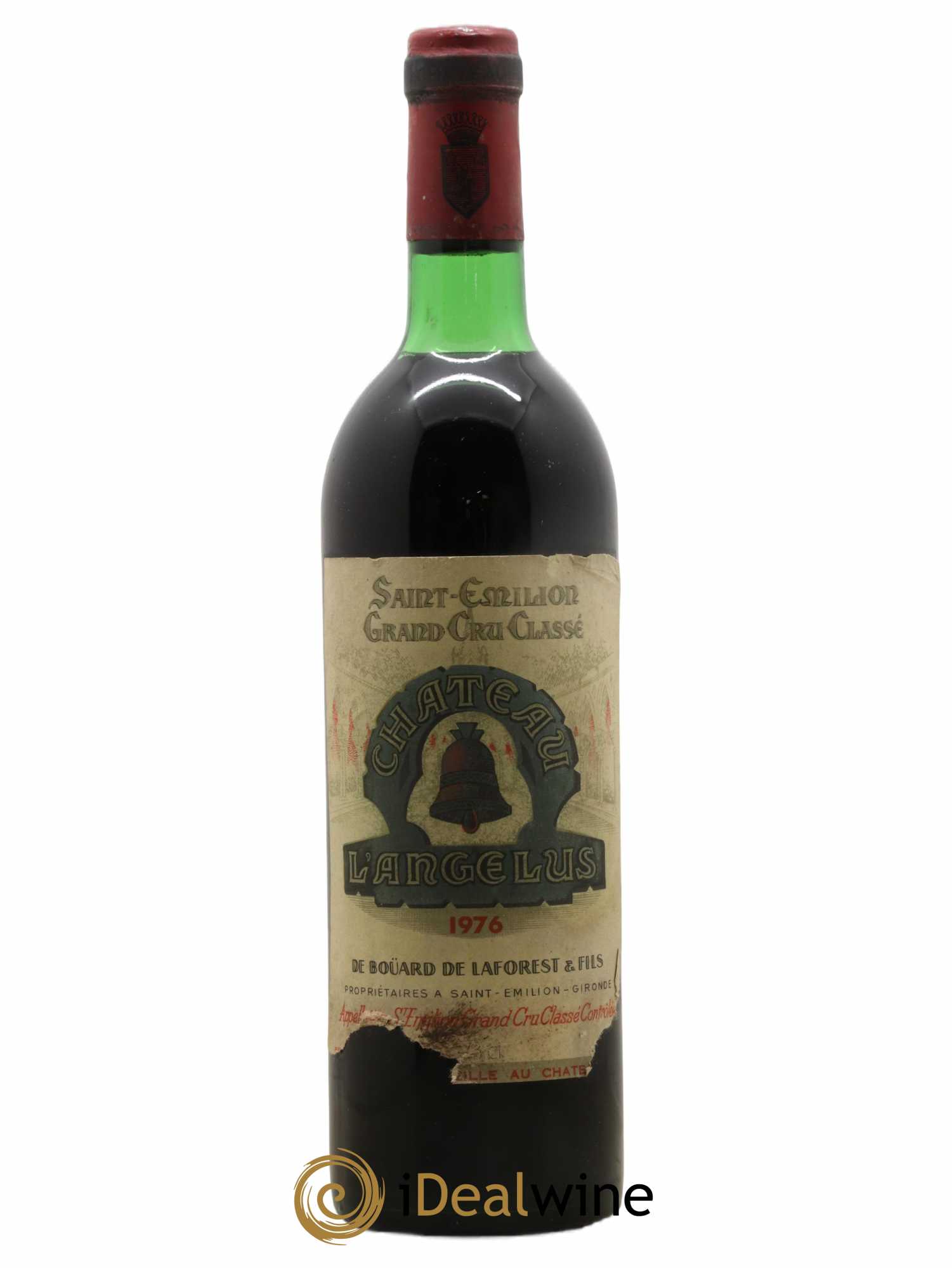 Château Angélus 1er Grand Cru Classé A 1976 - Lot de 1 bouteille - 0
