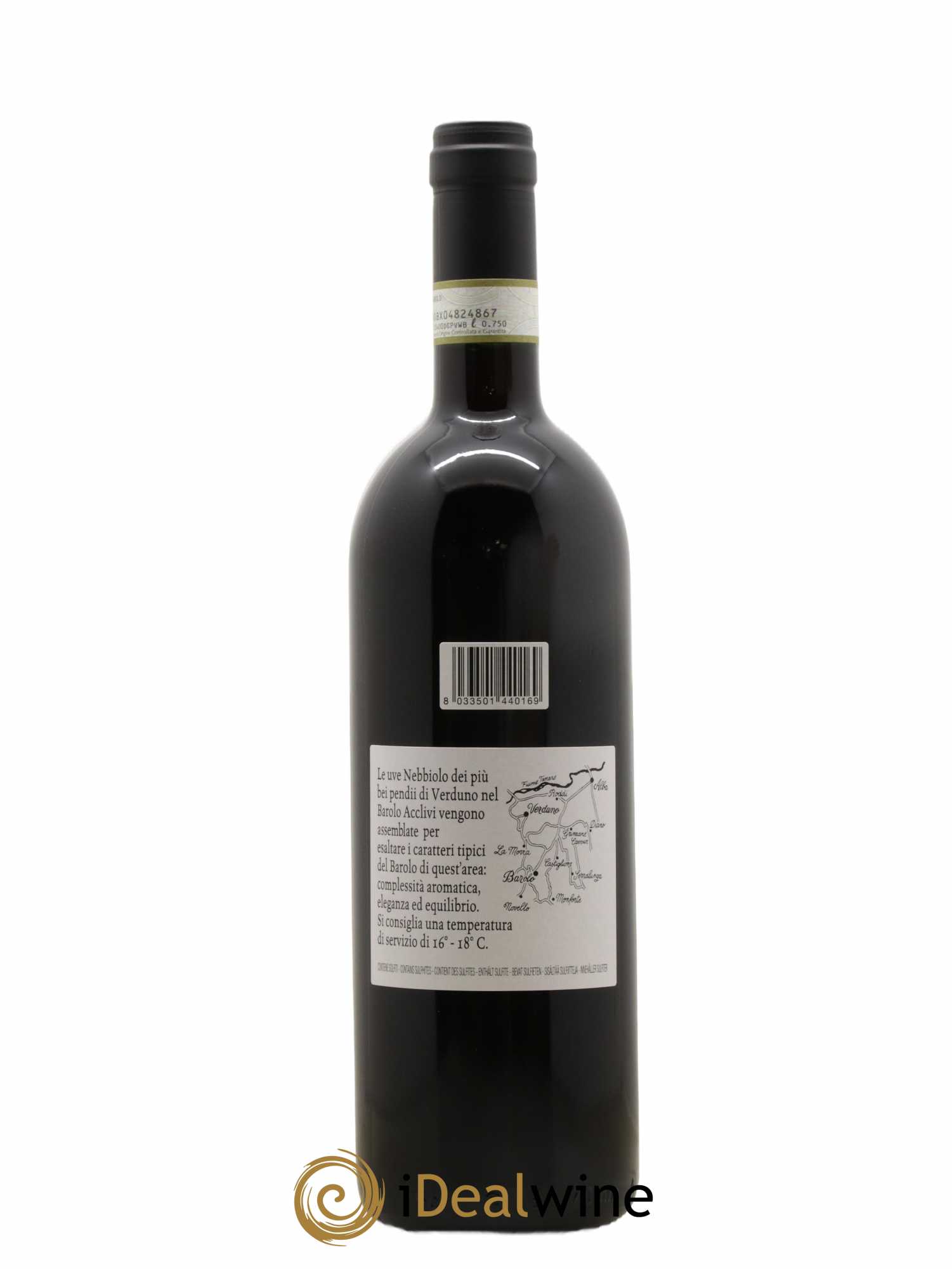 Barolo DOCG Acclivi Comm. Giovan Battista Burlotto 2019 - Lot de 1 bouteille - 1