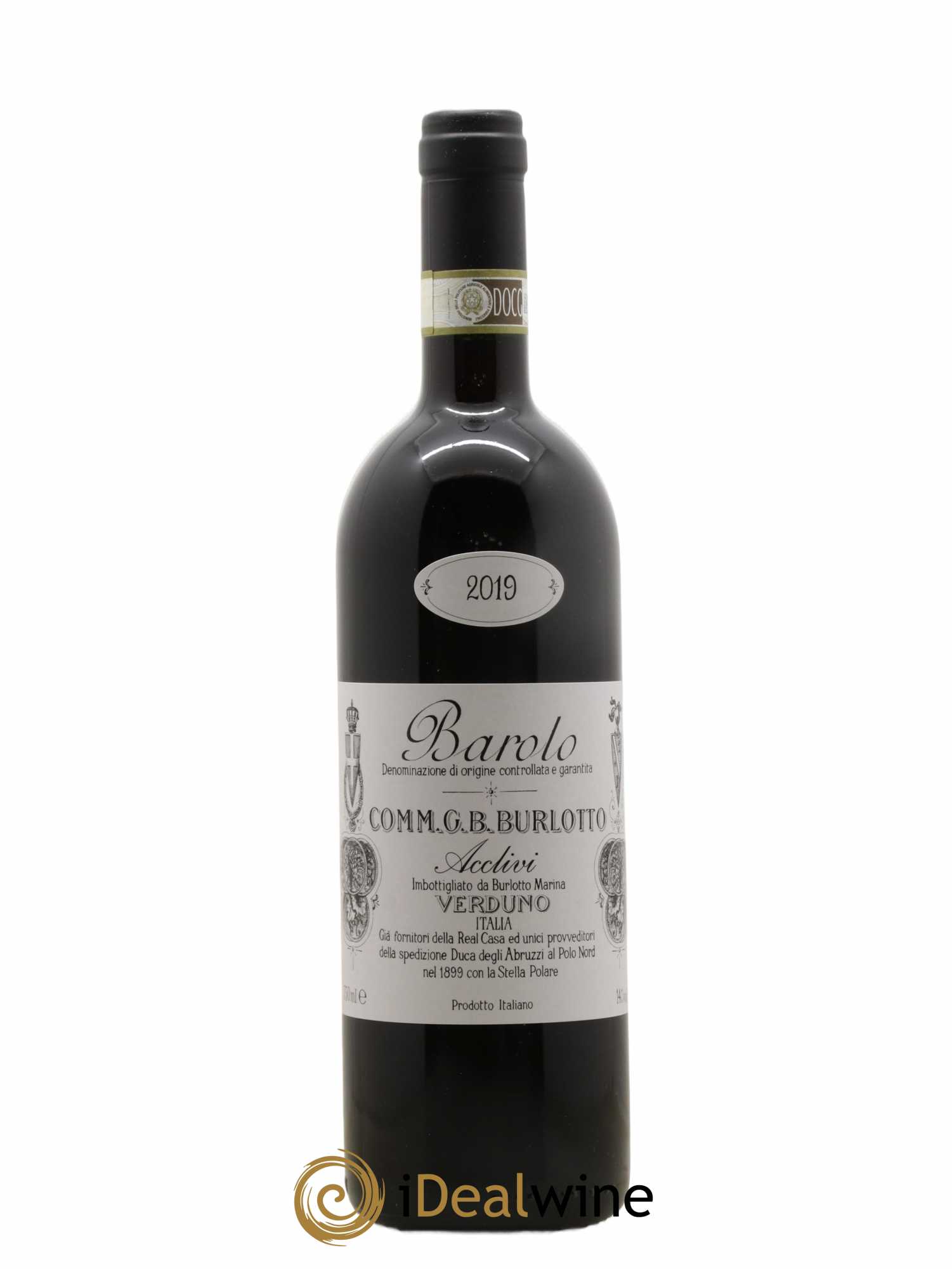 Barolo DOCG Acclivi Comm. Giovan Battista Burlotto 2019 - Lot de 1 bouteille - 0