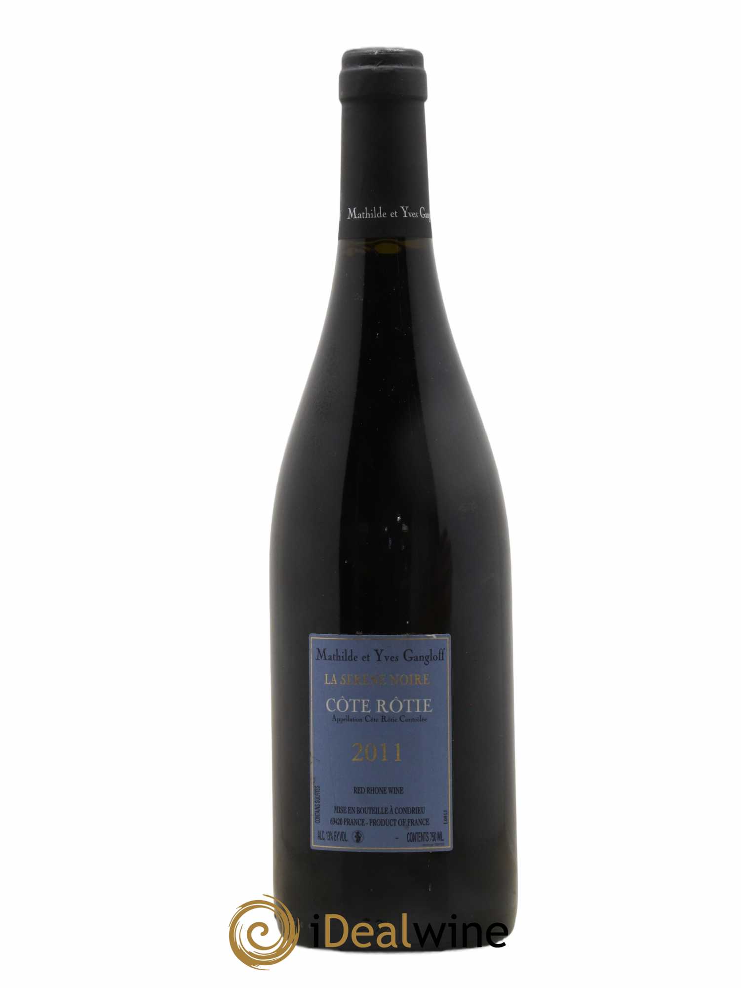 Côte-Rôtie La Sereine Noire Gangloff (Domaine) 2011 - Lot de 1 bouteille - 1