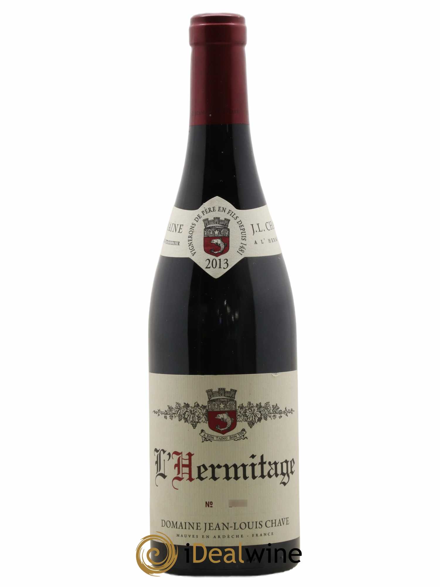 Hermitage Jean-Louis Chave 2013 - Lot de 1 bouteille - 0