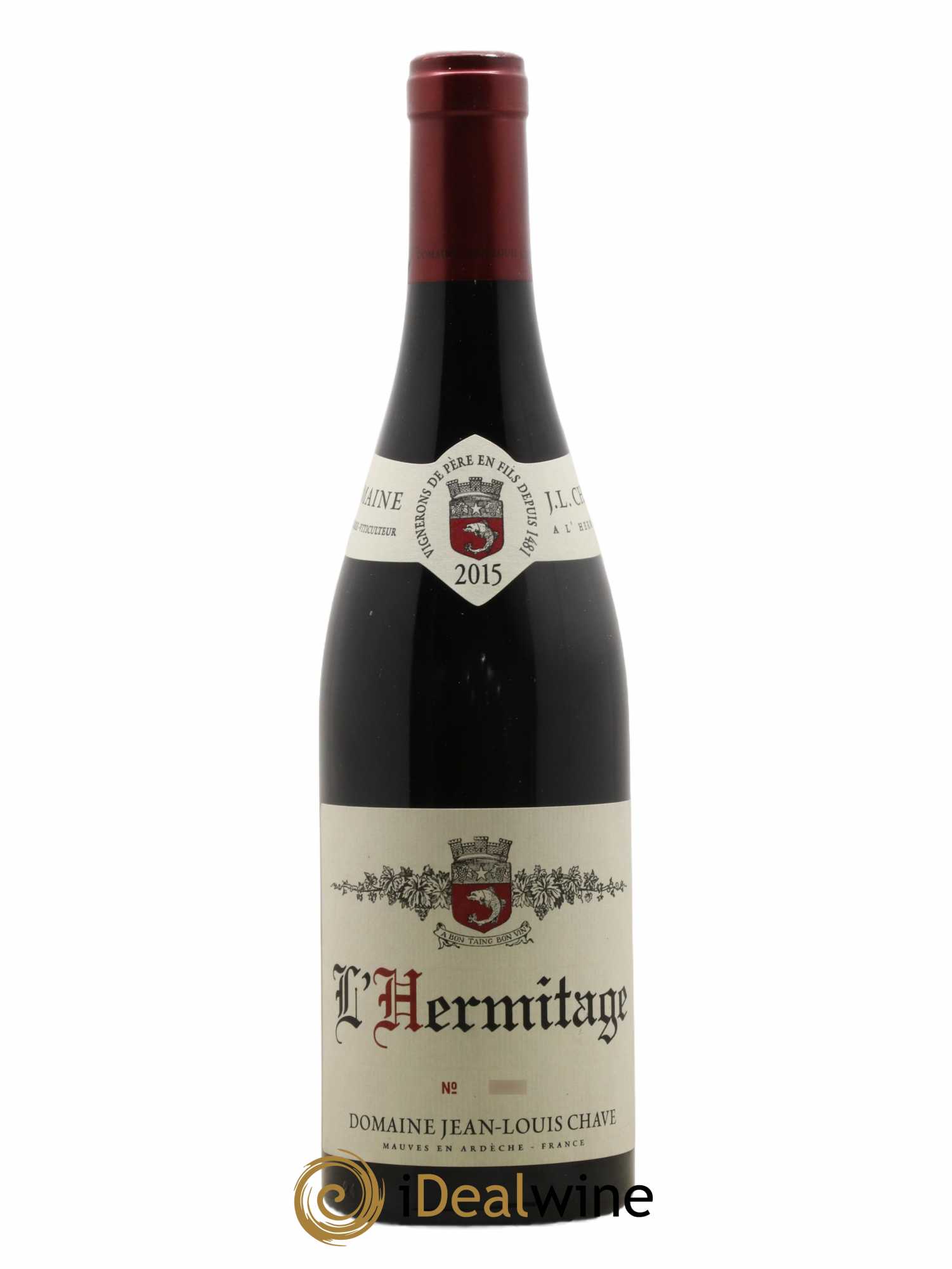 Hermitage Jean-Louis Chave 2015 - Lot de 1 bouteille - 0