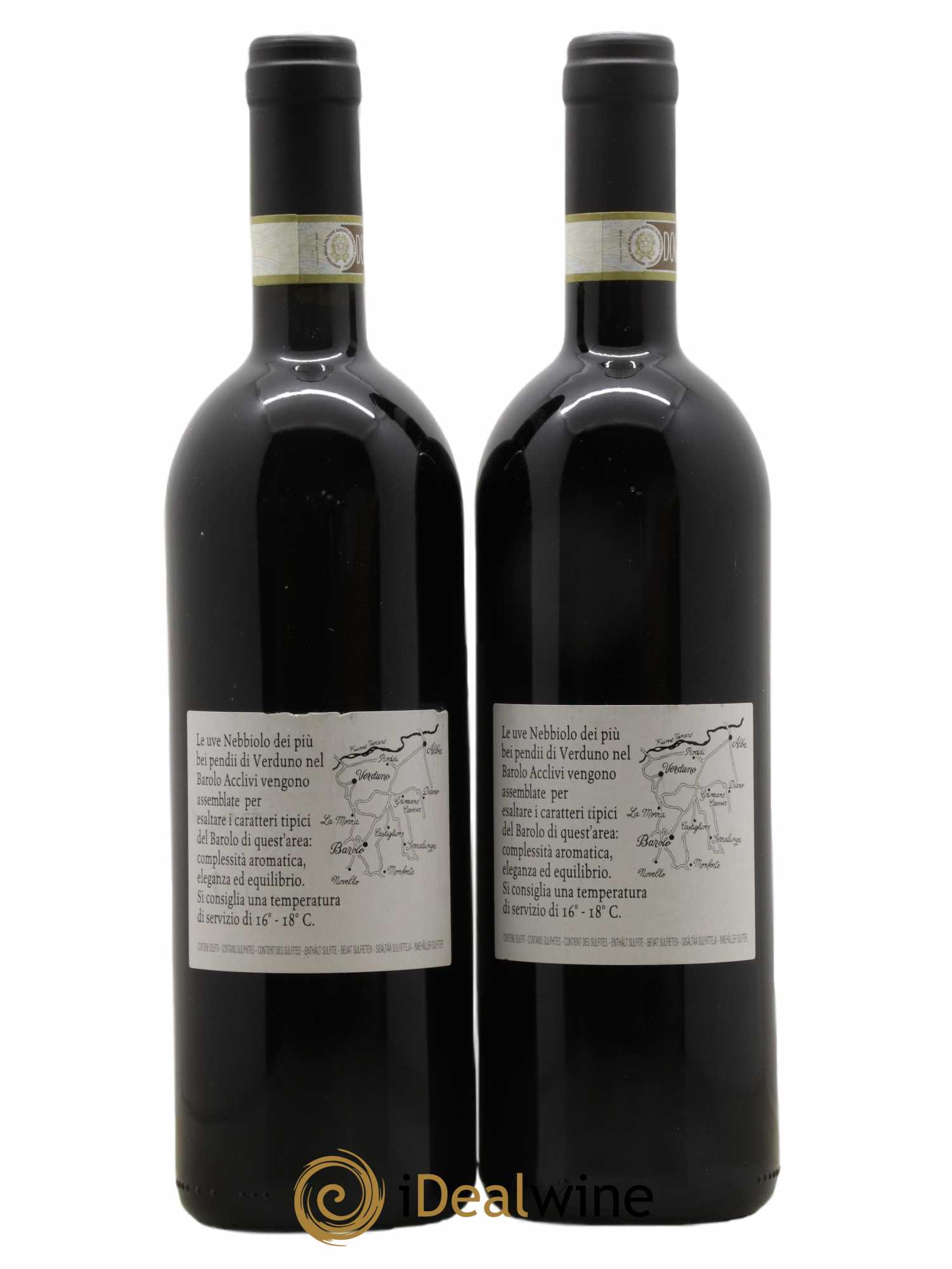 Barolo DOCG Acclivi Comm. Giovan Battista Burlotto 2015 - Lot de 2 bouteilles - 1