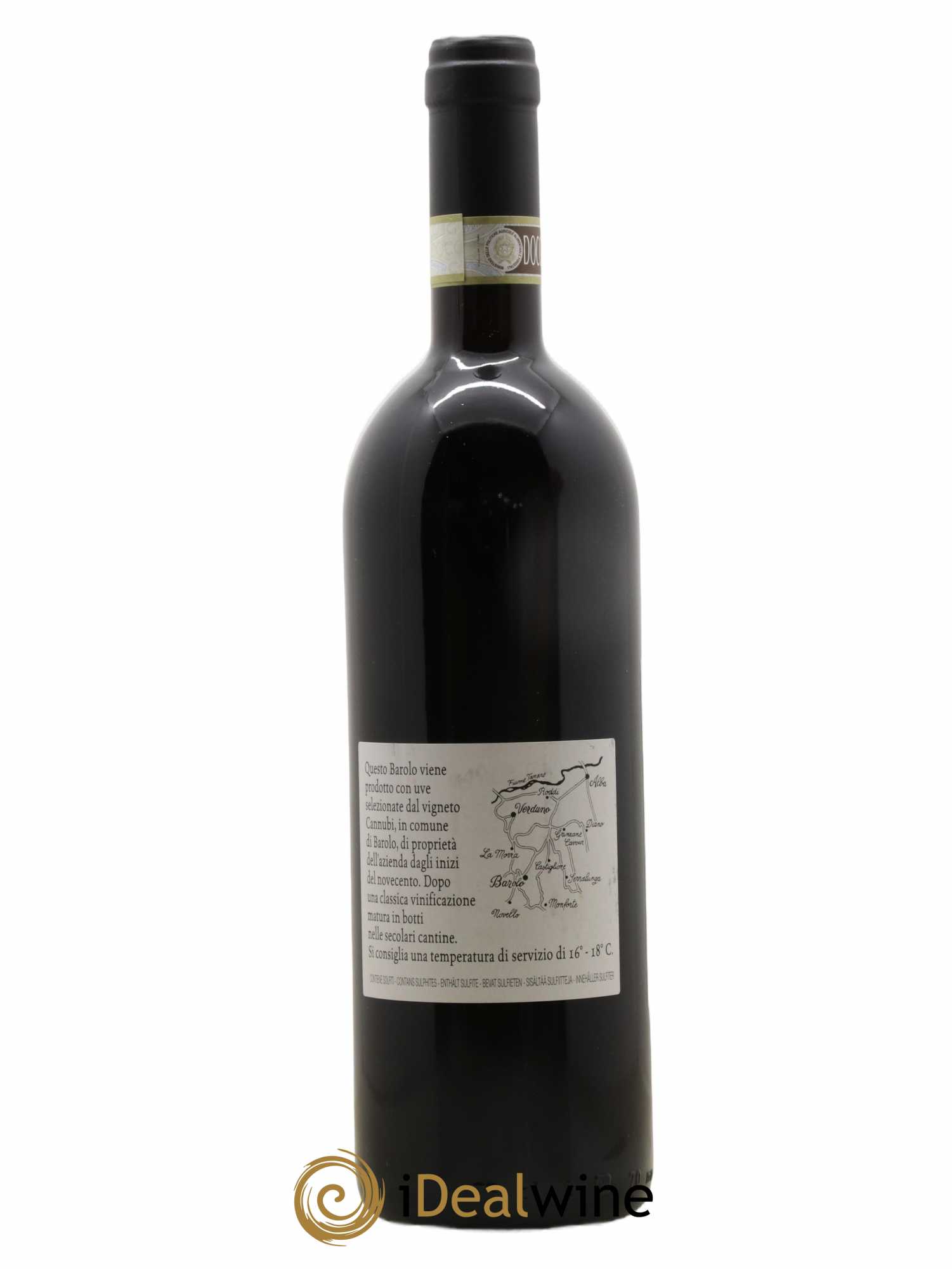 Barolo DOCG Cannubi Comm. Giovan Battista Burlotto 2012 - Lot de 1 bouteille - 1