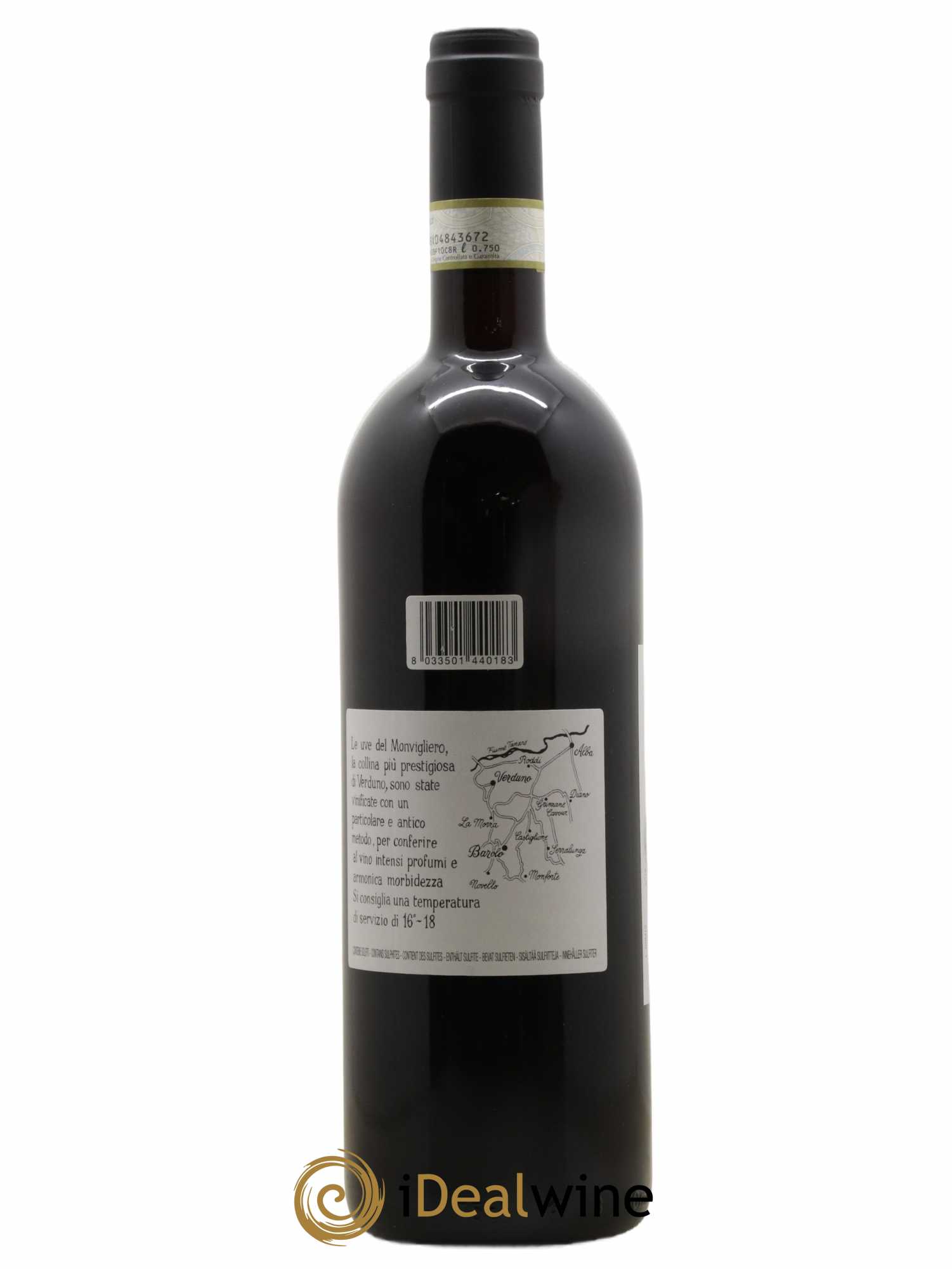 Barolo DOCG Monvigliero Comm. Giovan Battista Burlotto 2019 - Lotto di 1 bottiglia - 1