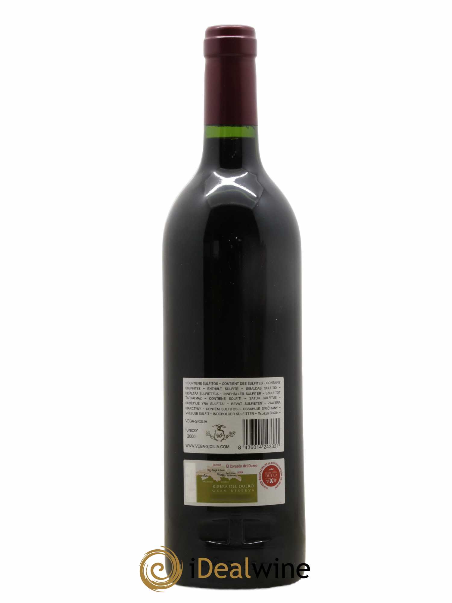 Ribera Del Duero DO Vega Sicilia Unico Famille Alvarez 2000 - Lotto di 1 bottiglia - 1