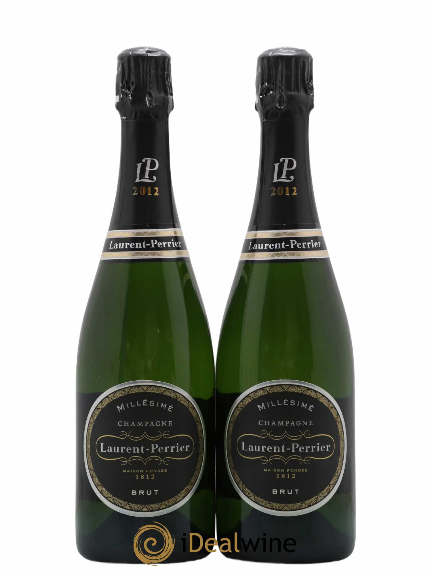Vintage Laurent Perrier 2012 - Lot de 2 bouteilles - 0
