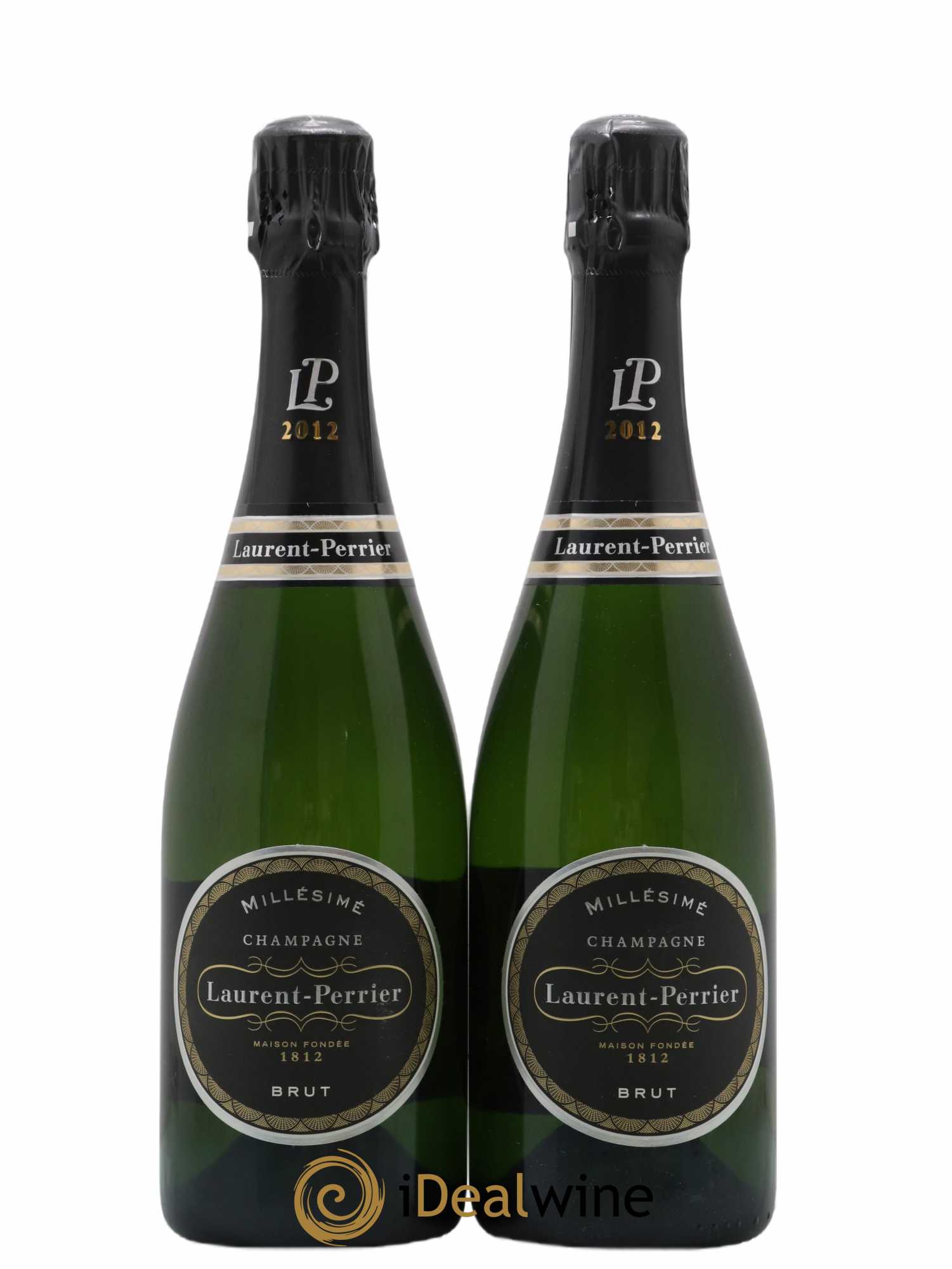 Vintage Laurent Perrier 2012 - Lot de 2 bouteilles - 0