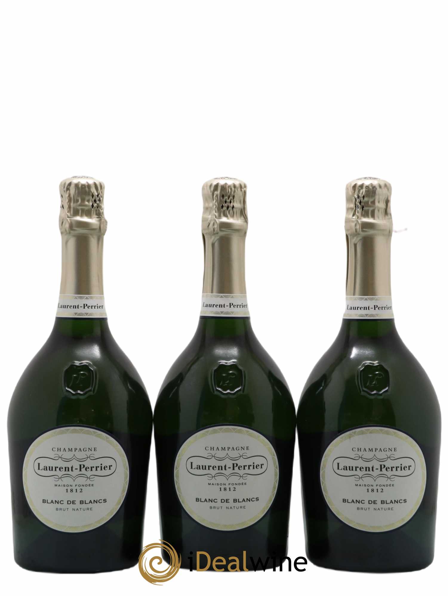Brut Laurent Perrier Nature Blanc de Blancs - Lot de 3 bouteilles - 0