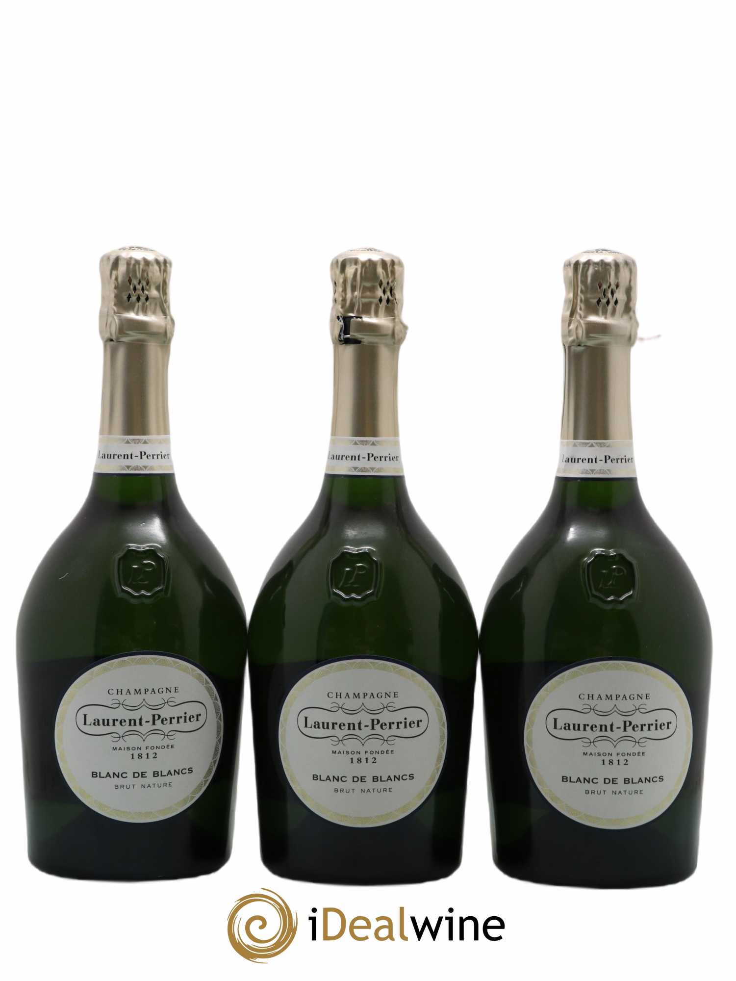 Brut Laurent Perrier Nature Blanc de Blancs - Lot de 3 bouteilles - 0