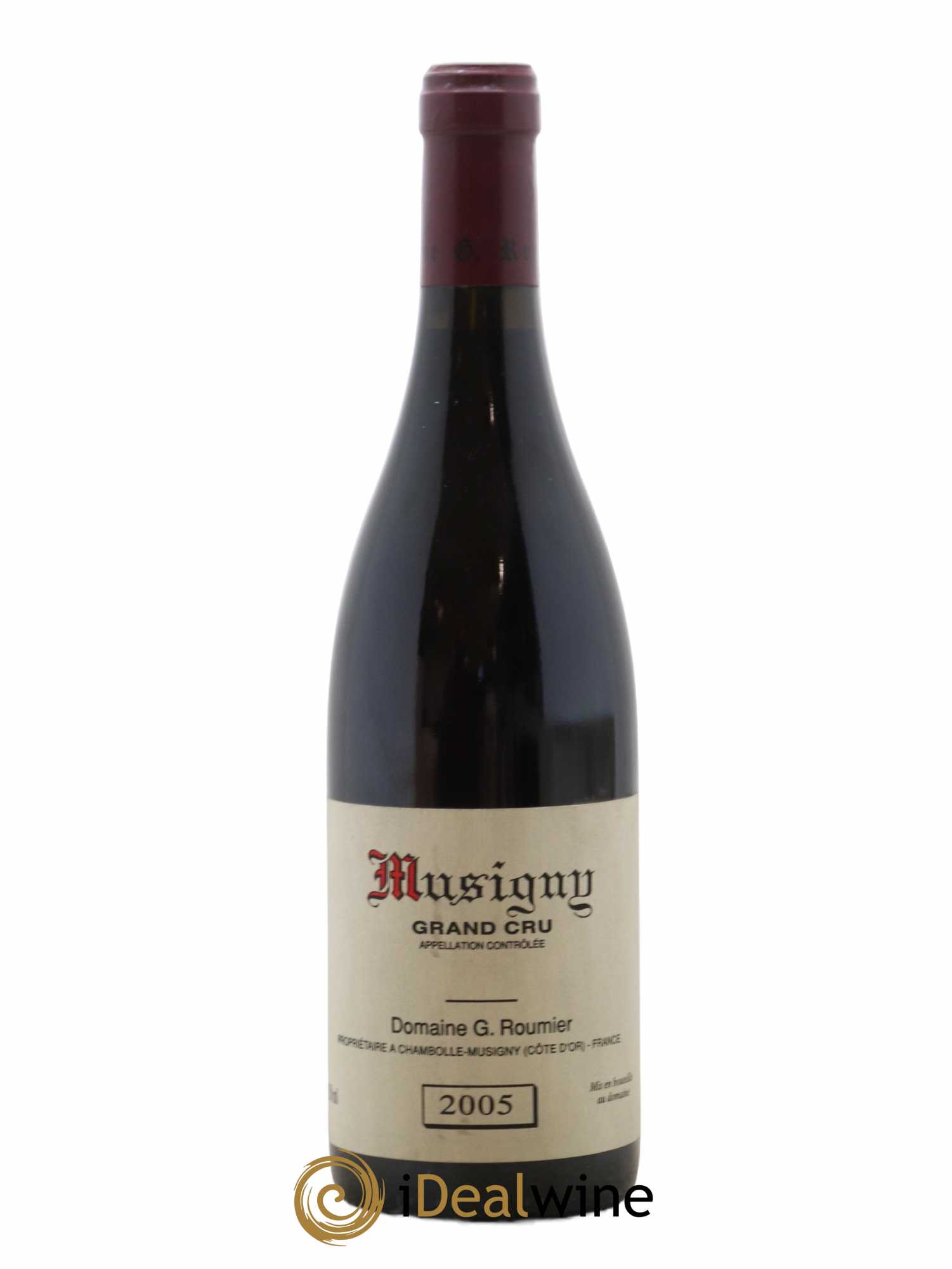 Musigny Grand Cru Georges Roumier (Domaine) 2005 - Lot de 1 bouteille - 0
