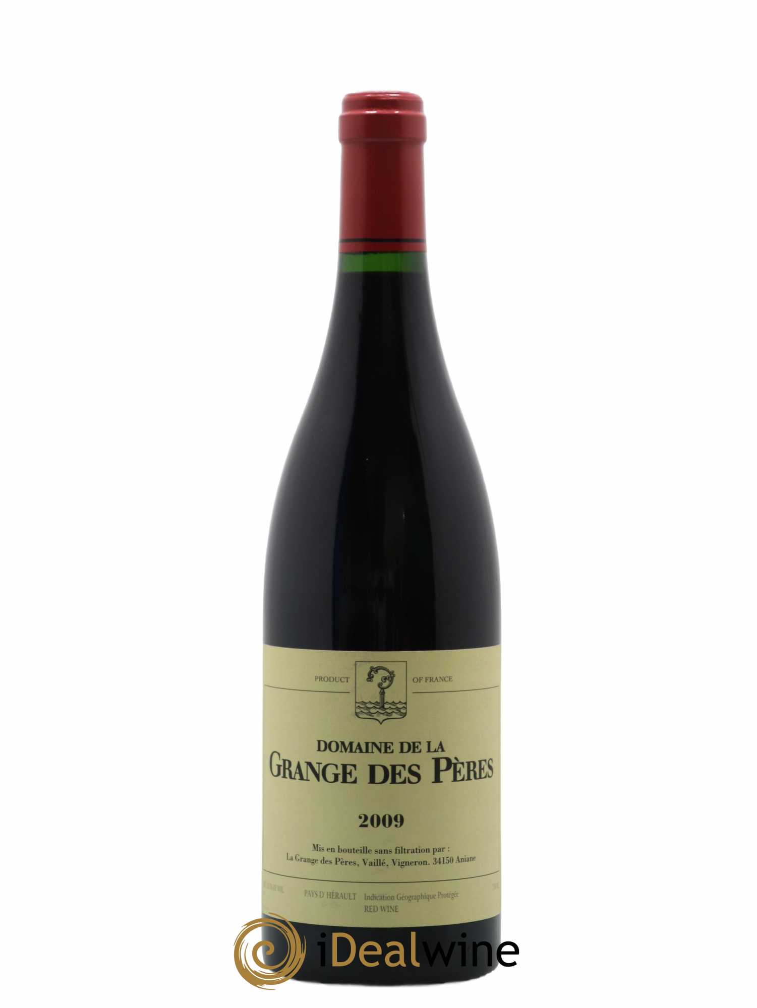 Pays d'Hérault Grange des Pères Laurent Vaillé 2009 - Lot de 1 bouteille - 0