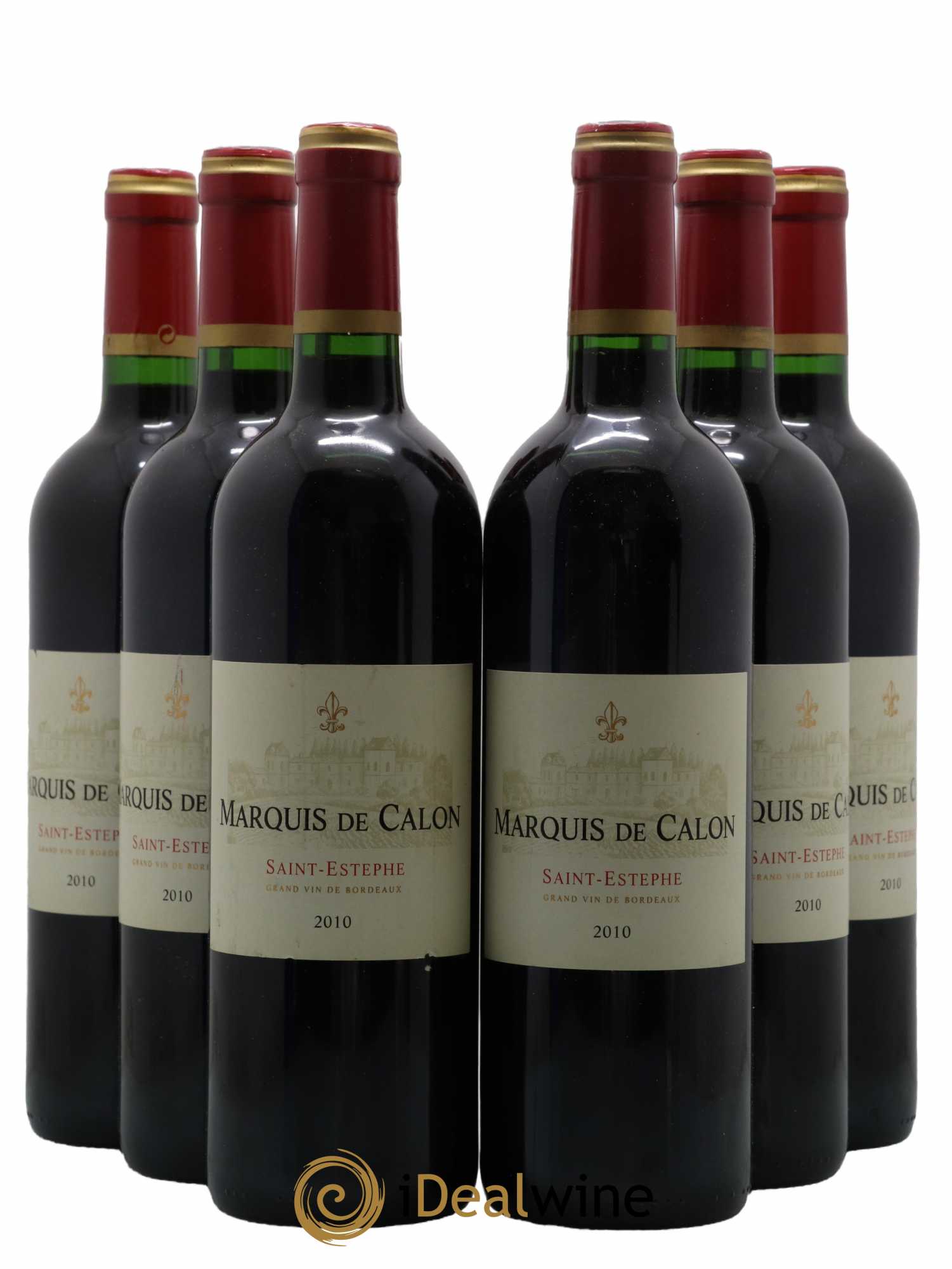 Marquis de Calon Second Vin 2010 - Lot de 6 bouteilles - 0
